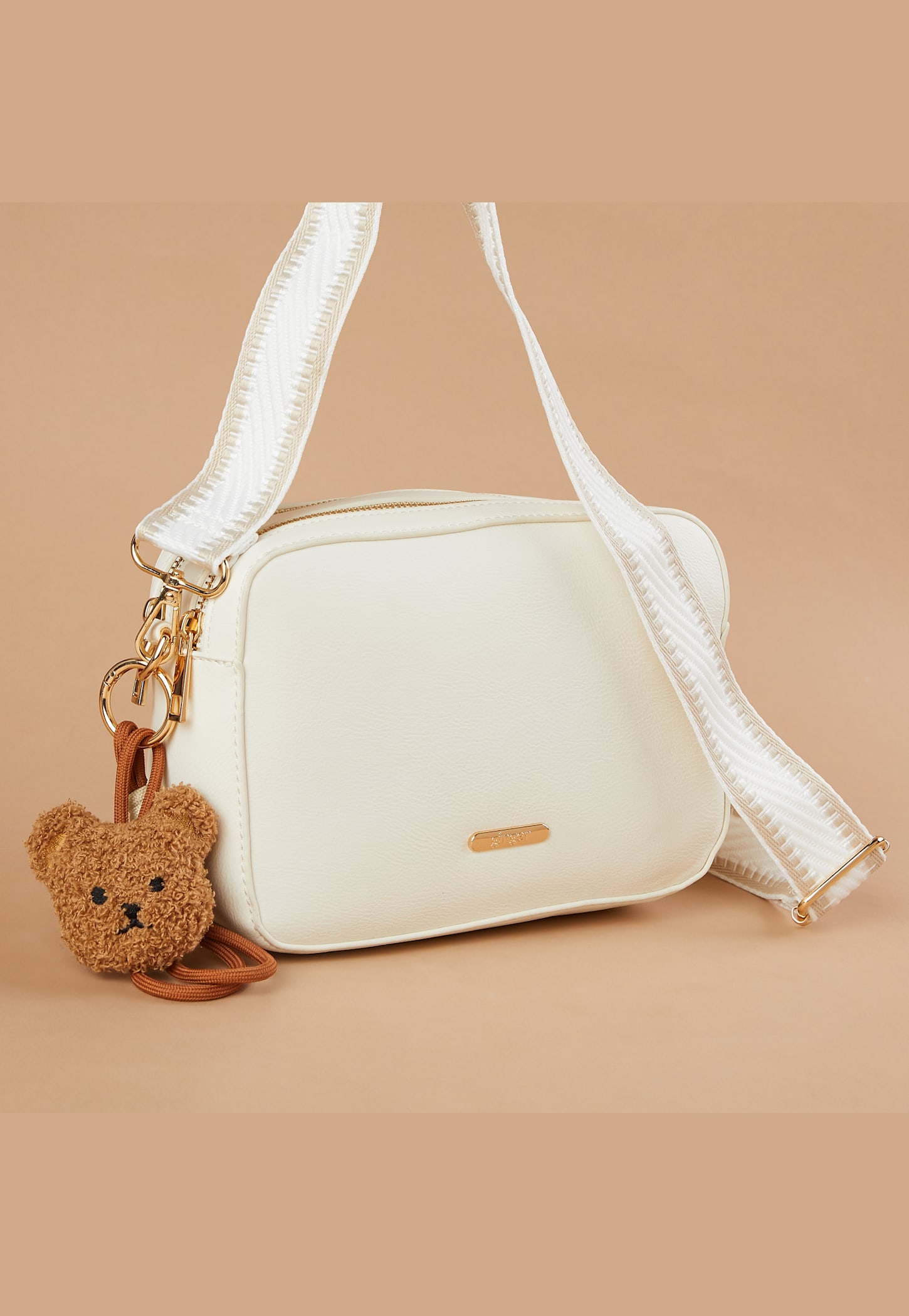 GINGER Solid Shoulder Bag with Charm-picture-42