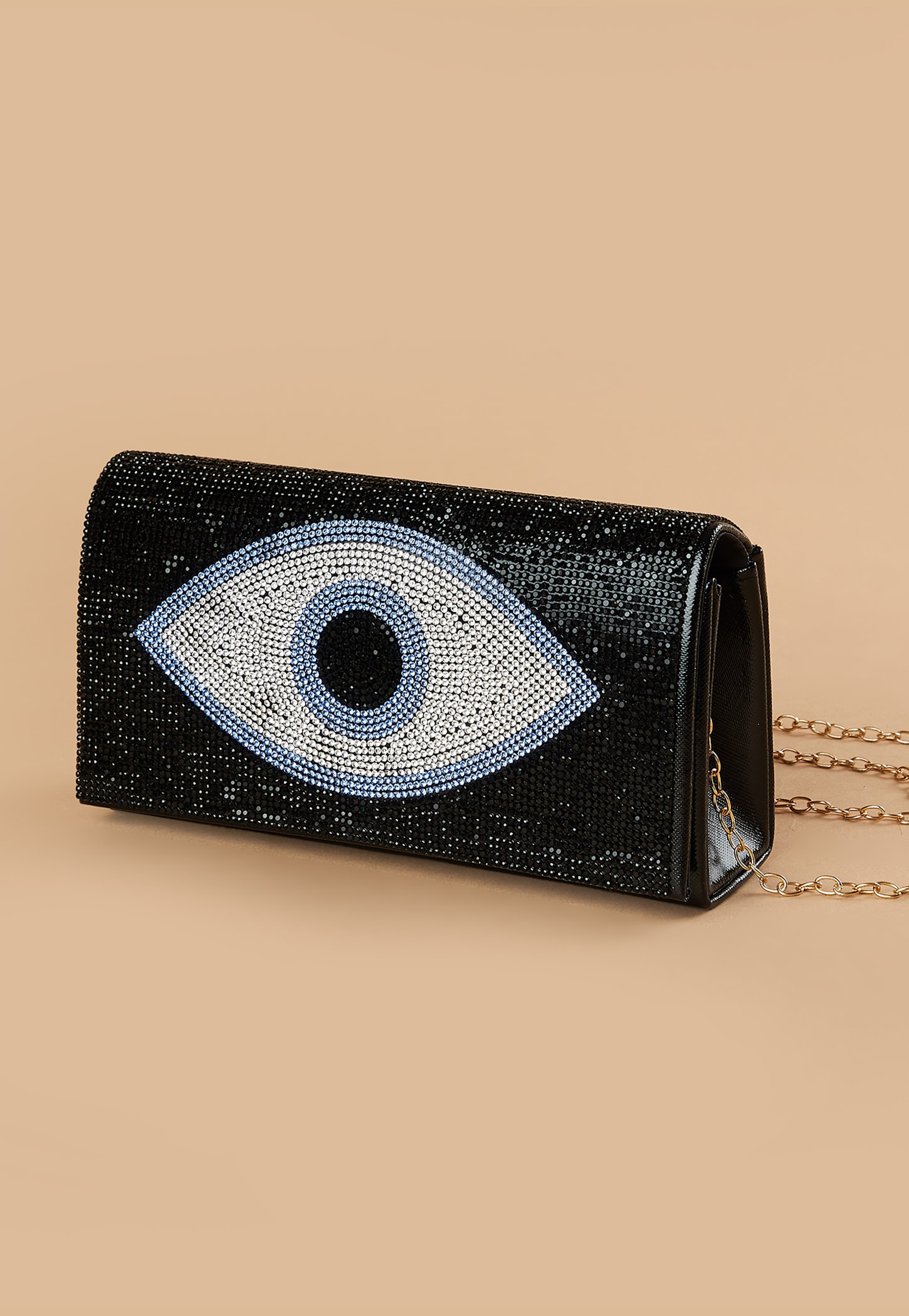 CODE Embellished Clutch