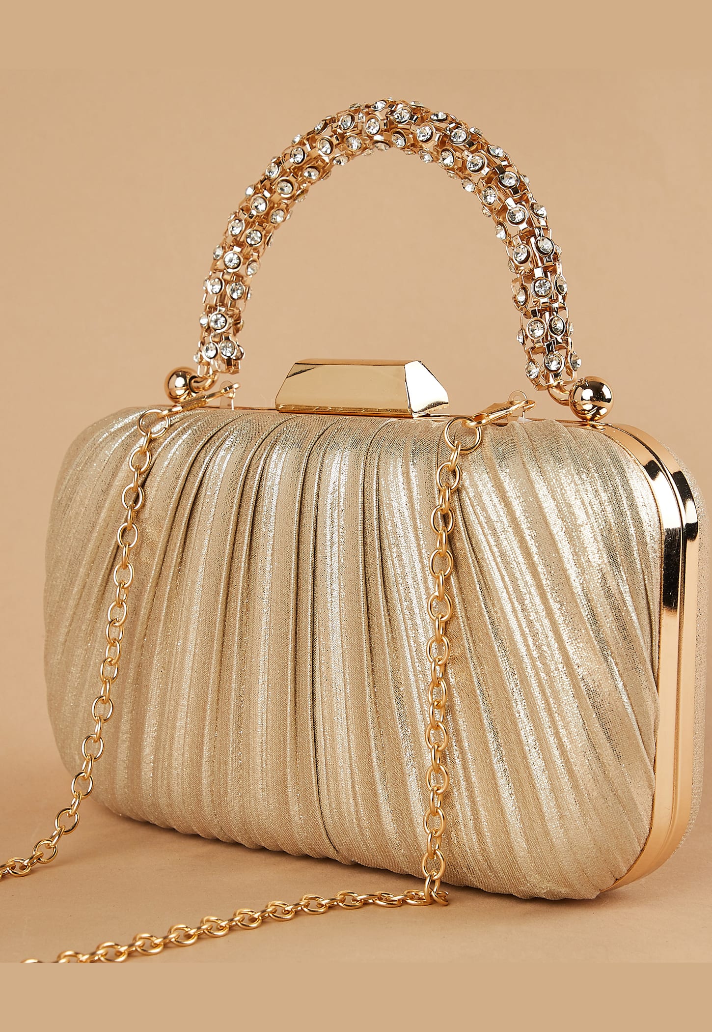 CODE Pleated Box Clutch-picture-21