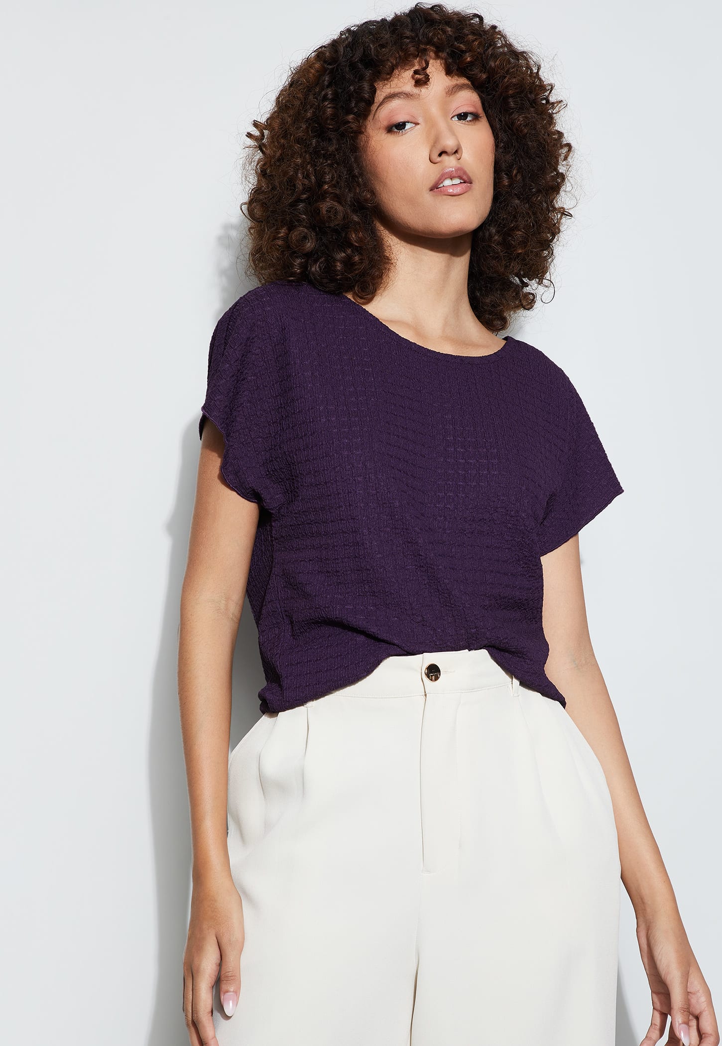 CODE Textured Top-picture-31