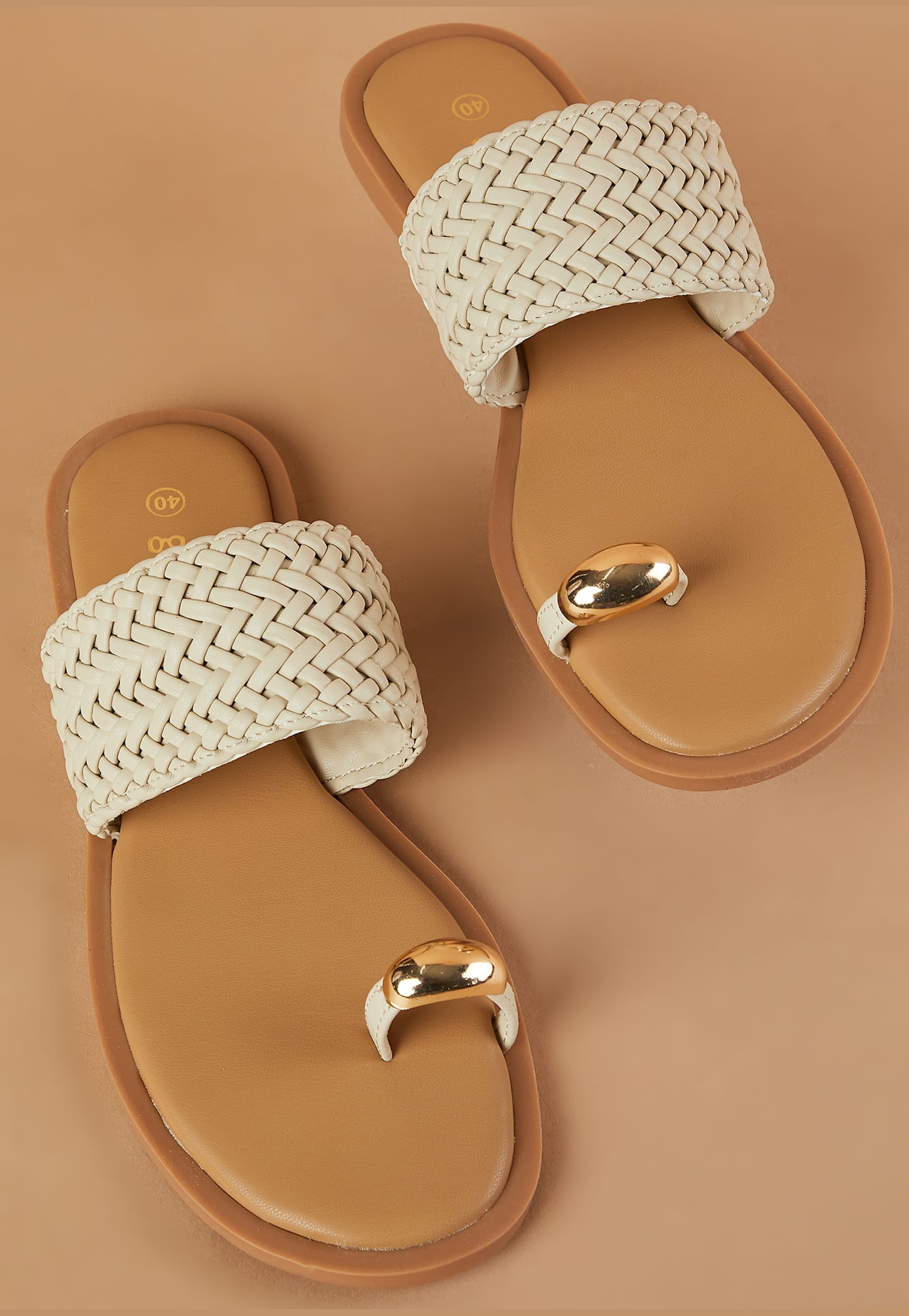 GINGER Woven Flats-image-6