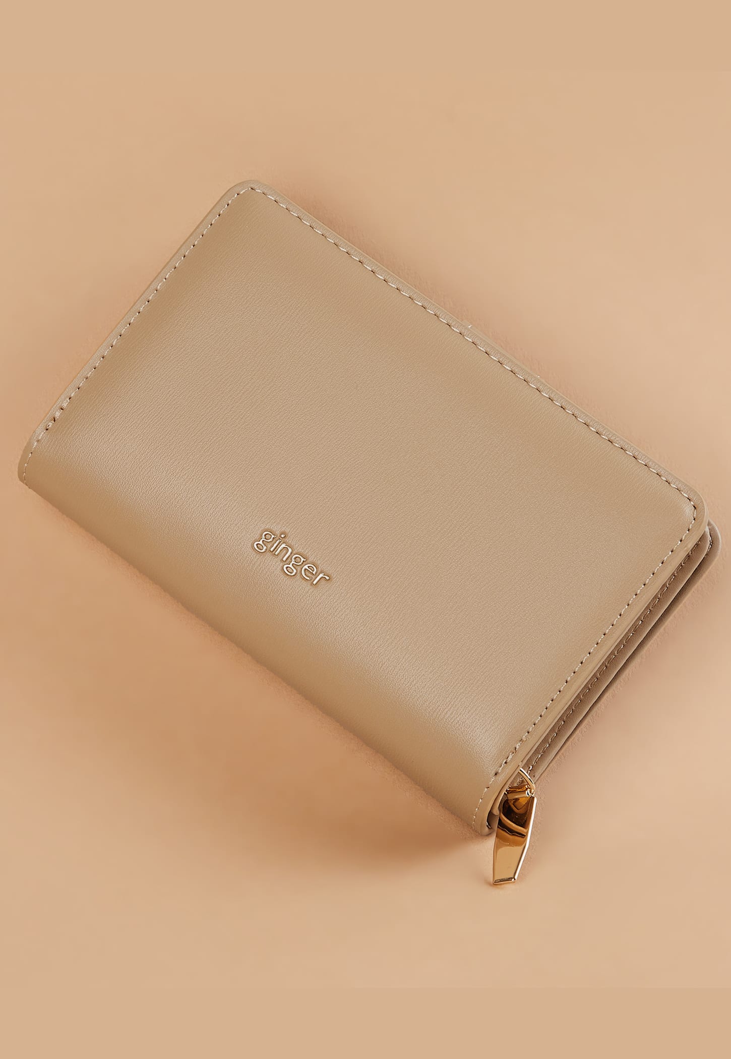 GINGER Solid Bi-Fold Wallet