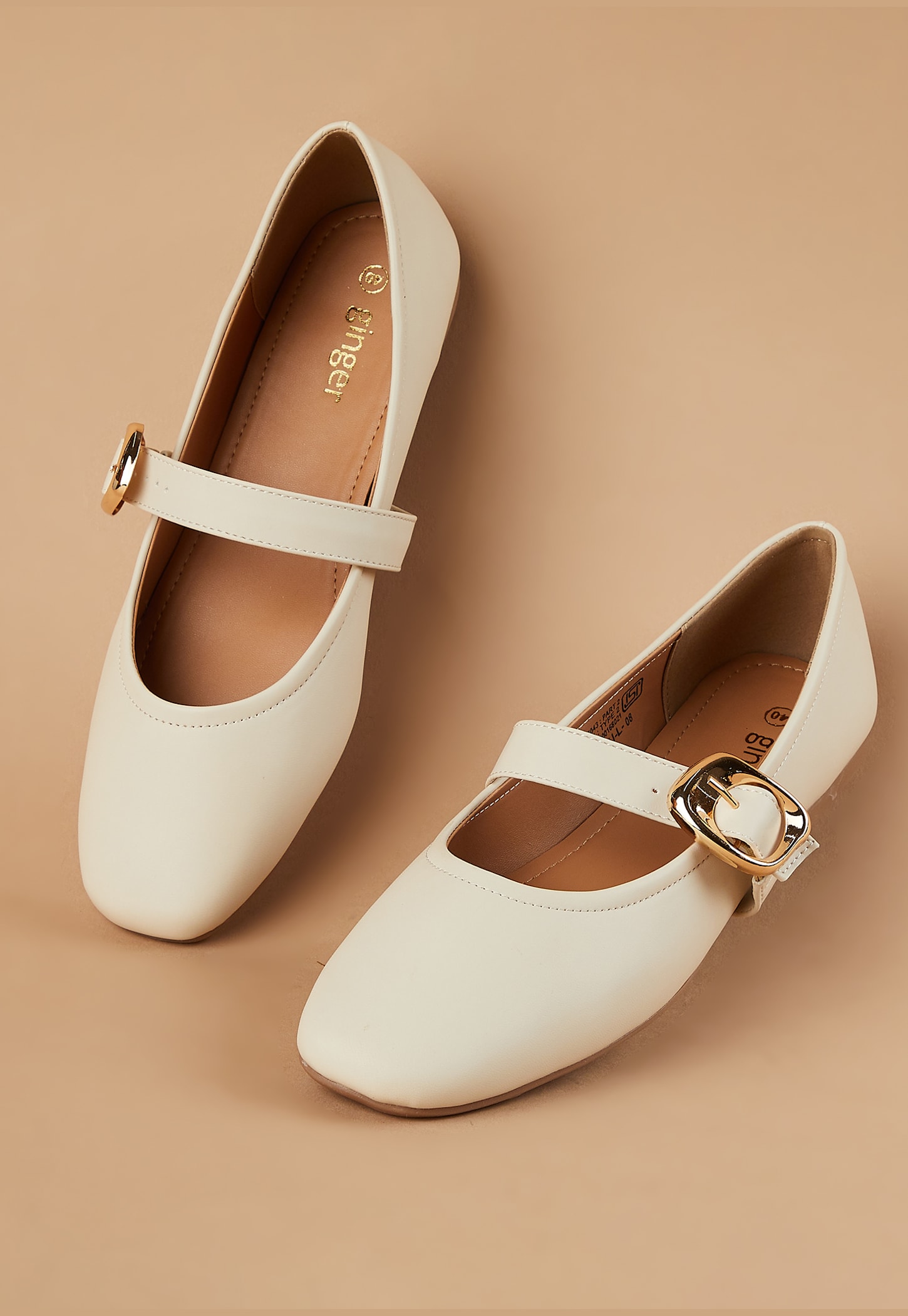 GINGER Solid Ballerinas-picture-19