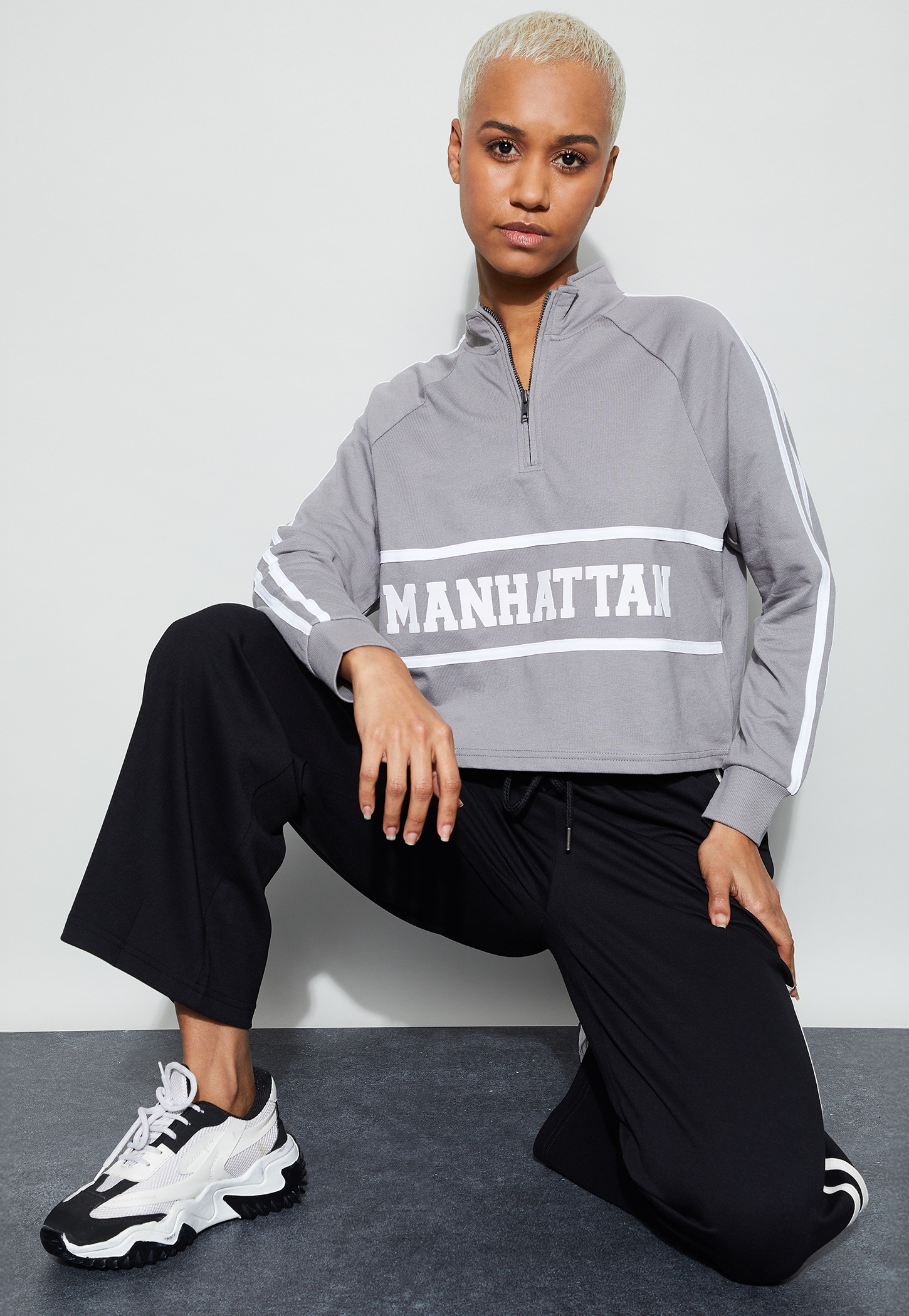 KAPPA Applique Mock Collar T-shirt-image-27