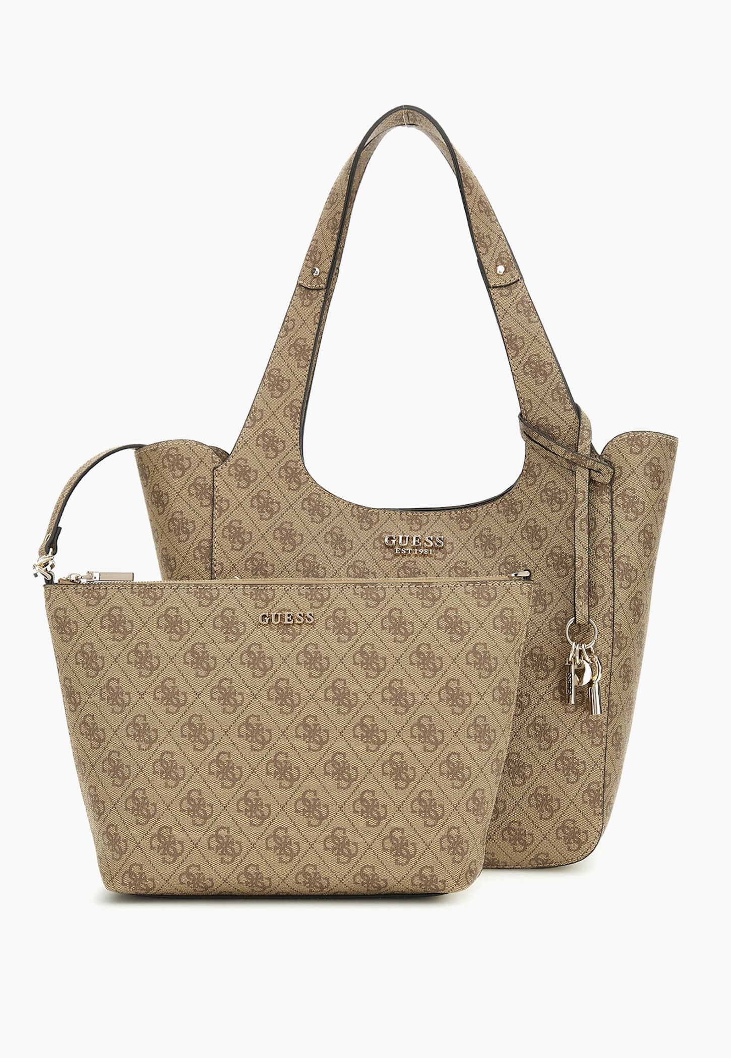 GUESS Calista Shoulder Bag with Pouch-image-46
