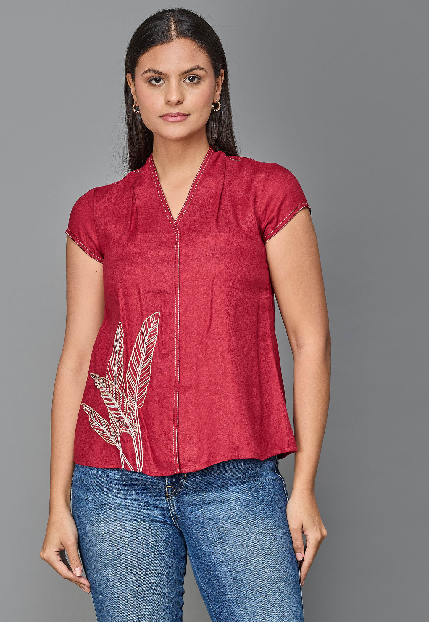 AND Embroidered Top-image-49