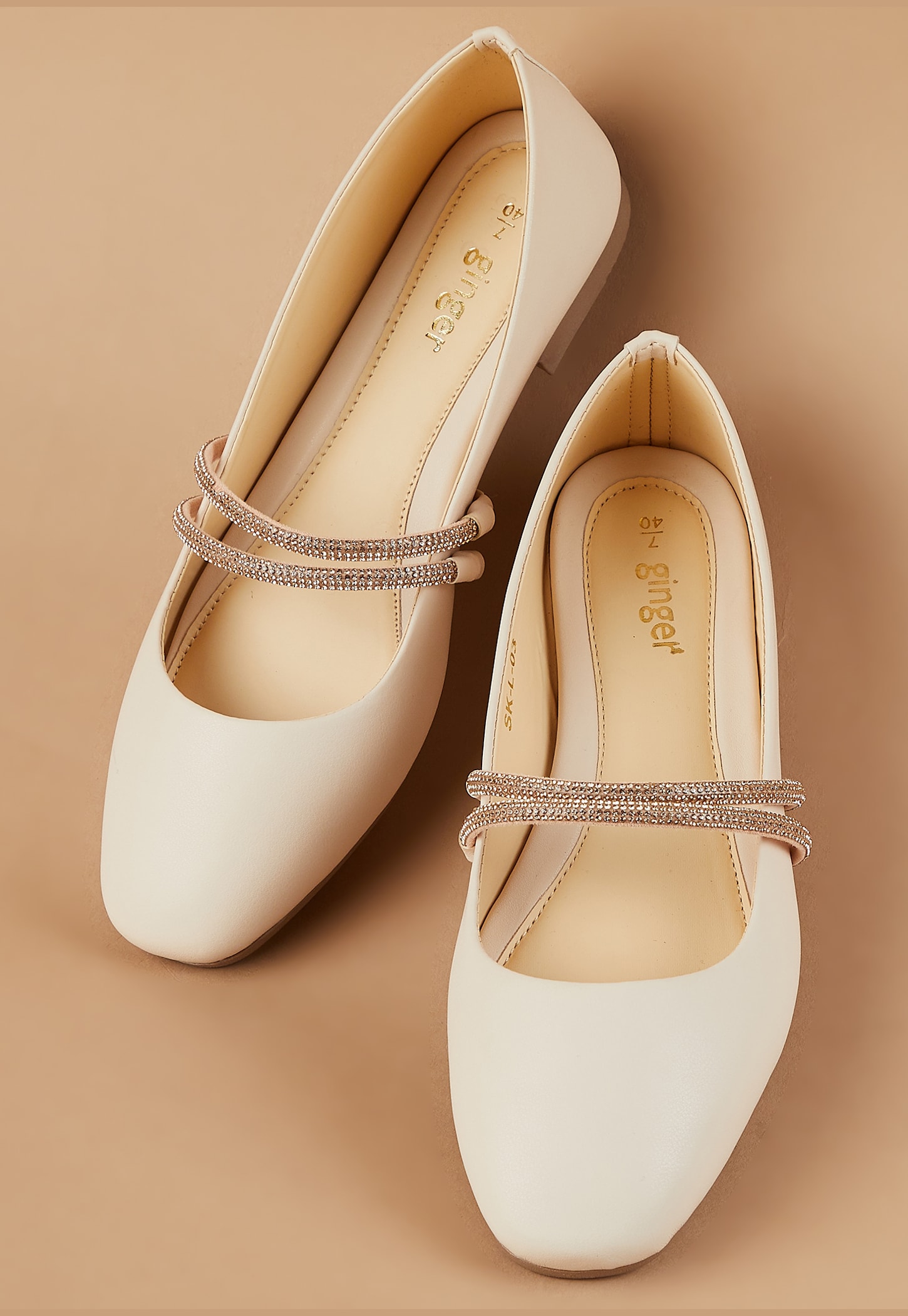 GINGER Embellished Ballerinas-picture-42