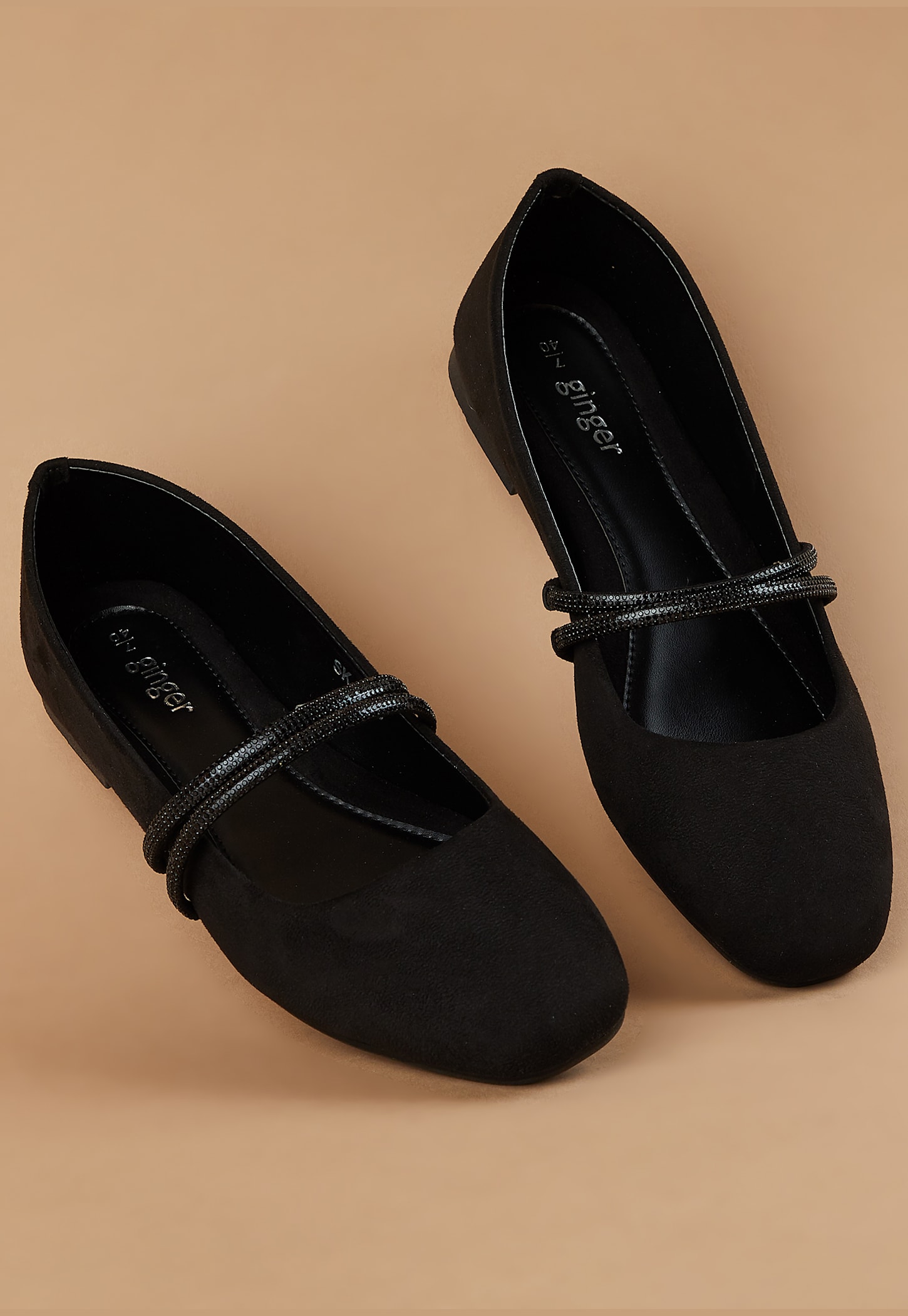 GINGER Embellished Ballerinas-picture-52