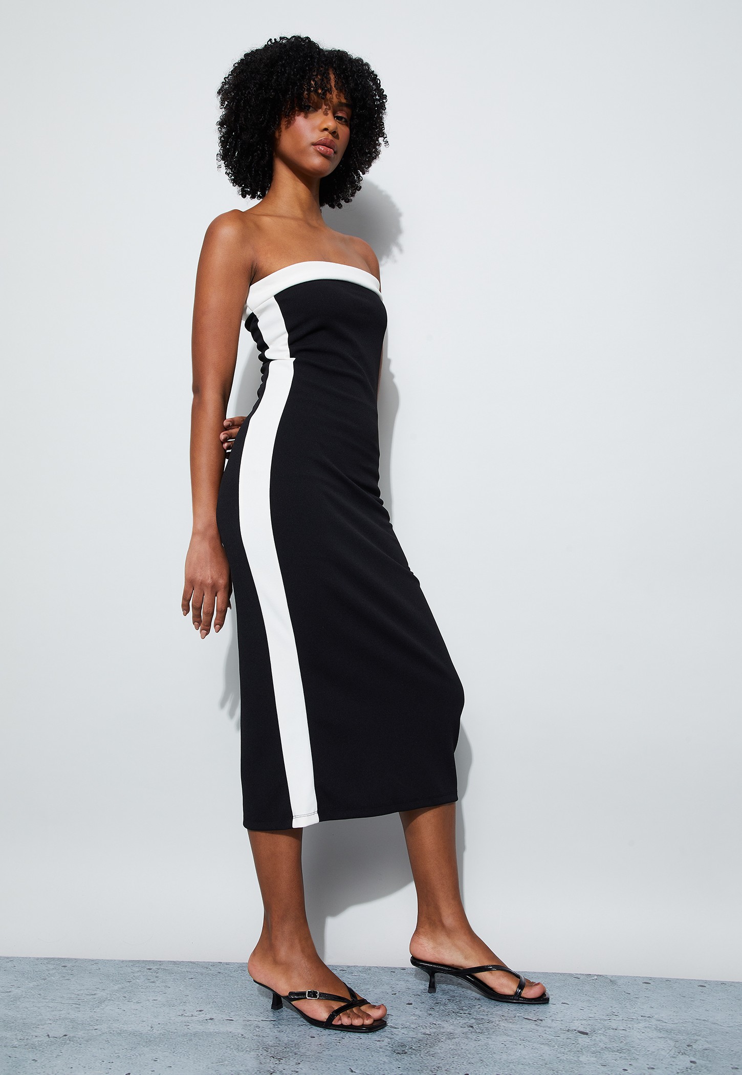 GINGER Panelled Tube Dress-picture-53