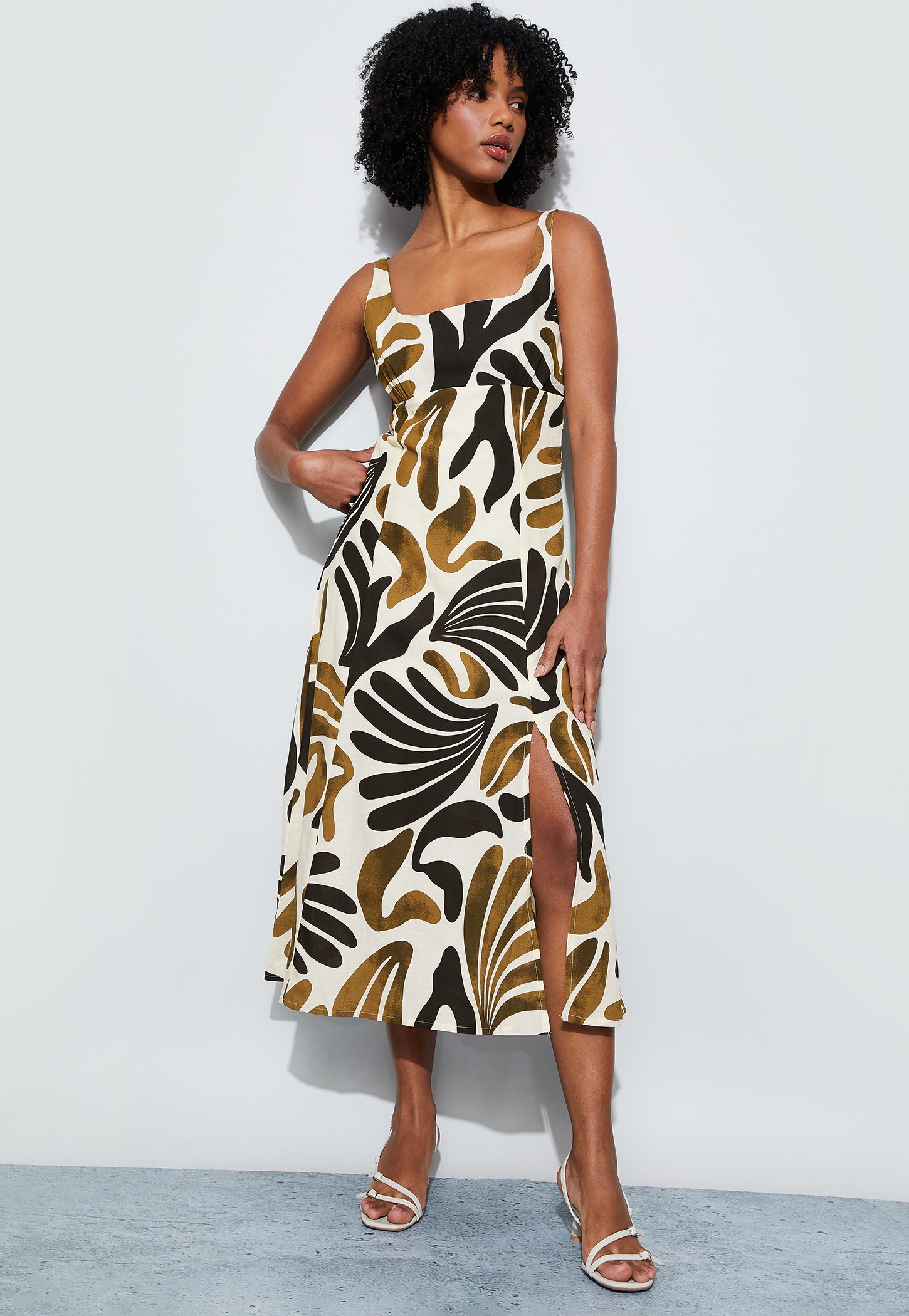 GINGER Printed Midi Dress-picture-36