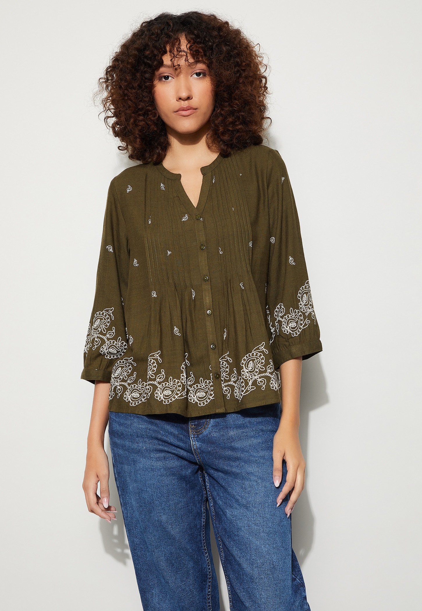 FAME FOREVER Printed Top-picture-38
