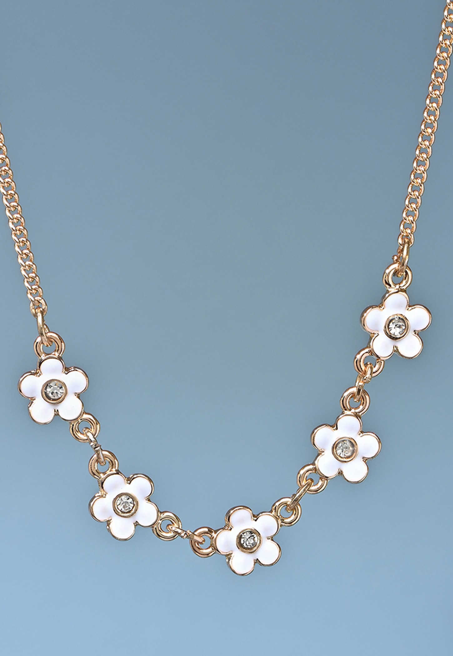 TONIQ Embellished Floral Necklace-picture-14