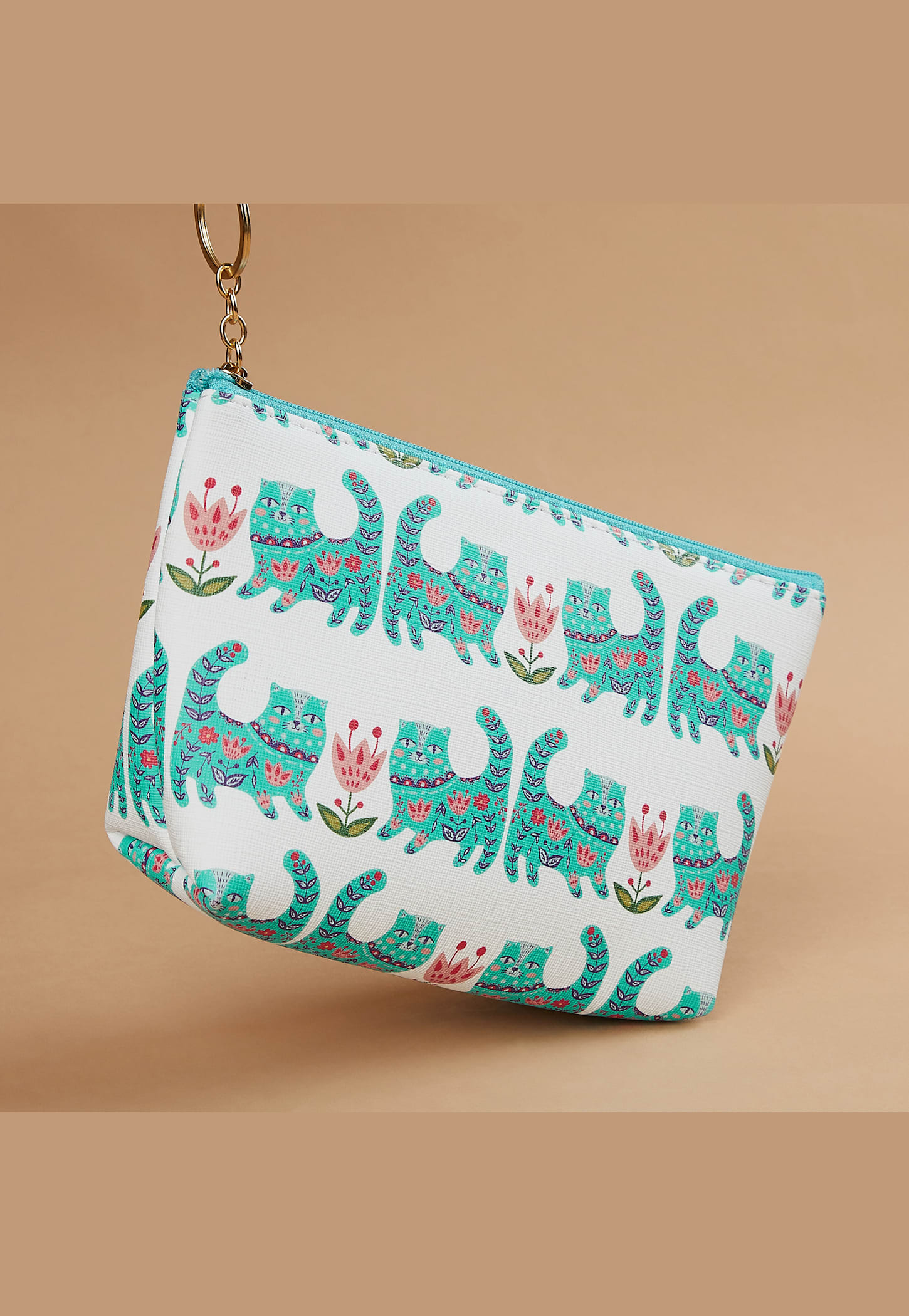 FAME FOREVER Printed Vanity Pouch