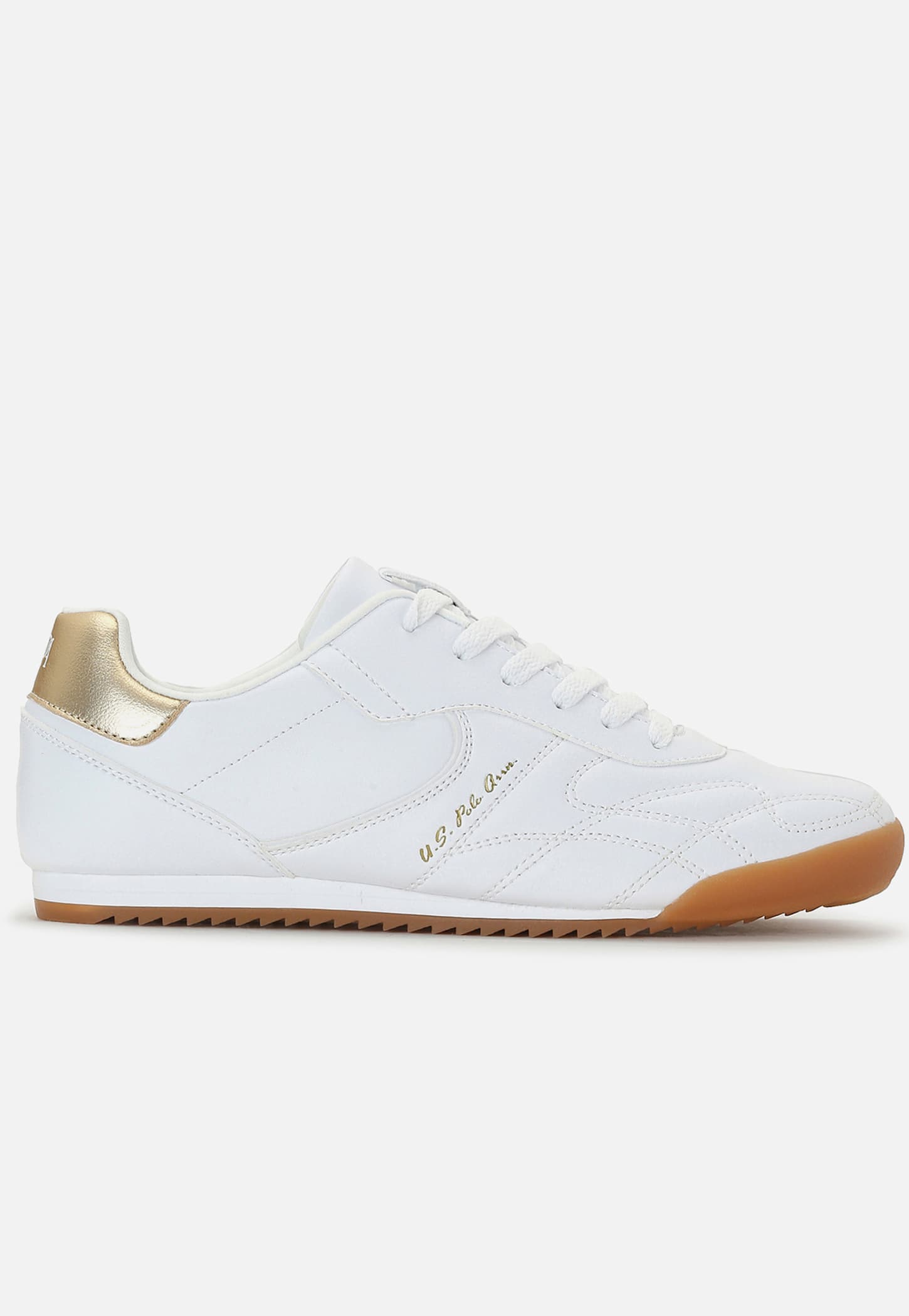 US POLO ASSN Panelled Lace-Up Sports Shoes-picture-21