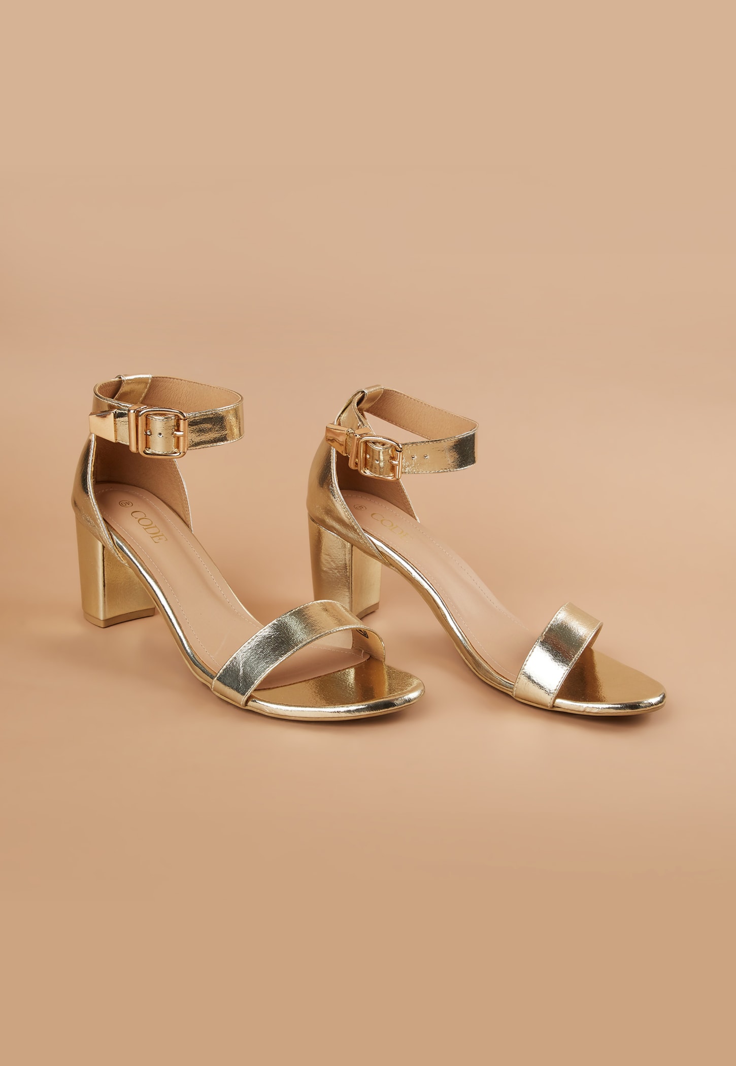 CODE Glossy Block Heels-picture-11