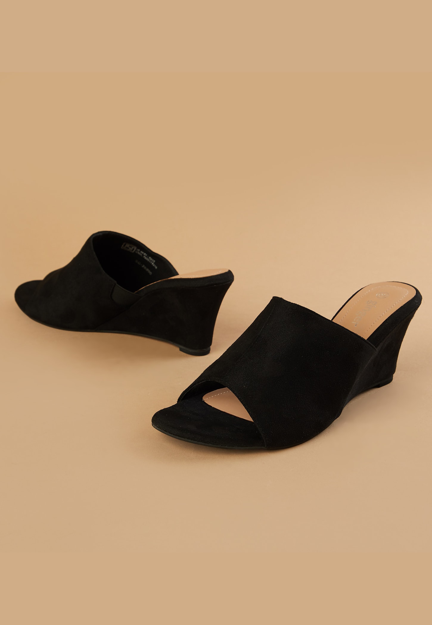 GINGER Faux Suede Wedges-picture-26