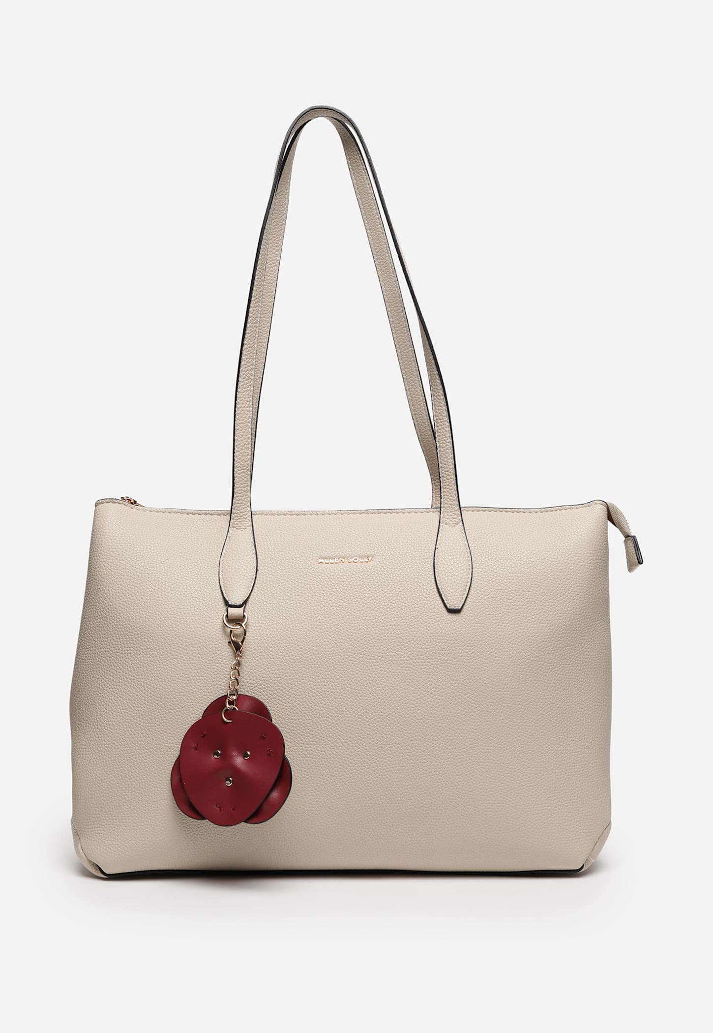 ALLEN SOLLY Textured Laptop Bag