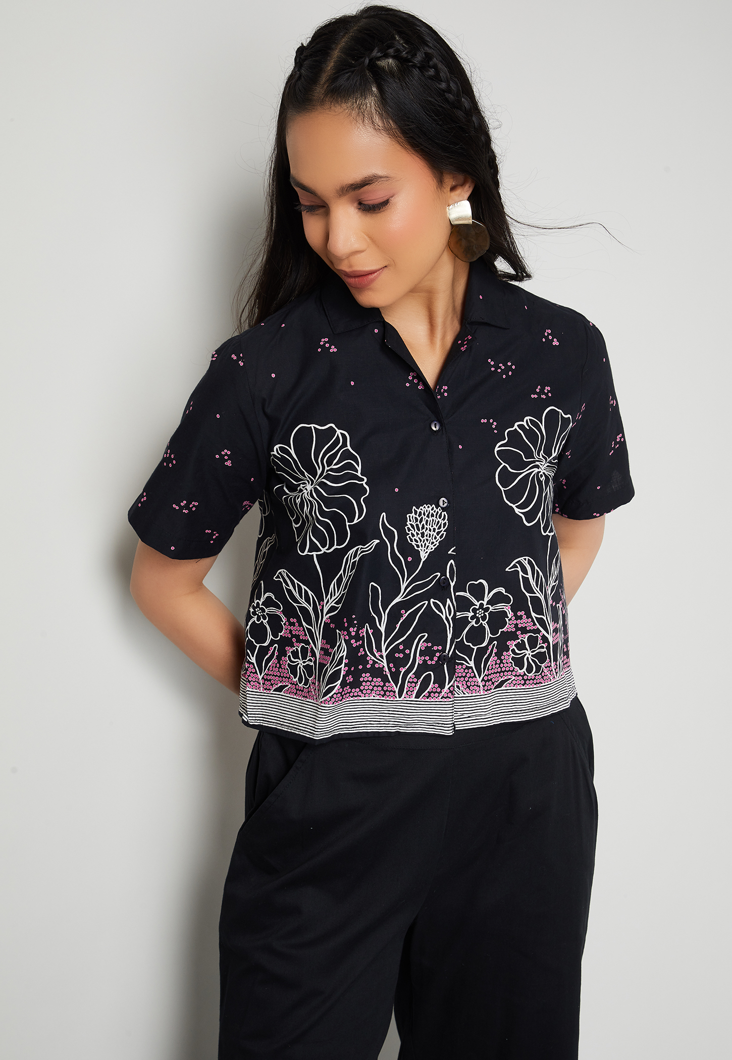 COLOUR ME Floral Print Shirt-picture-39
