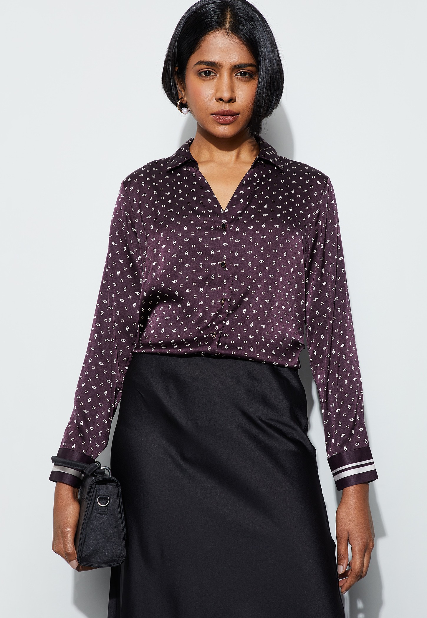 CODE CLASSIC Paisley Print Shirt-picture-40