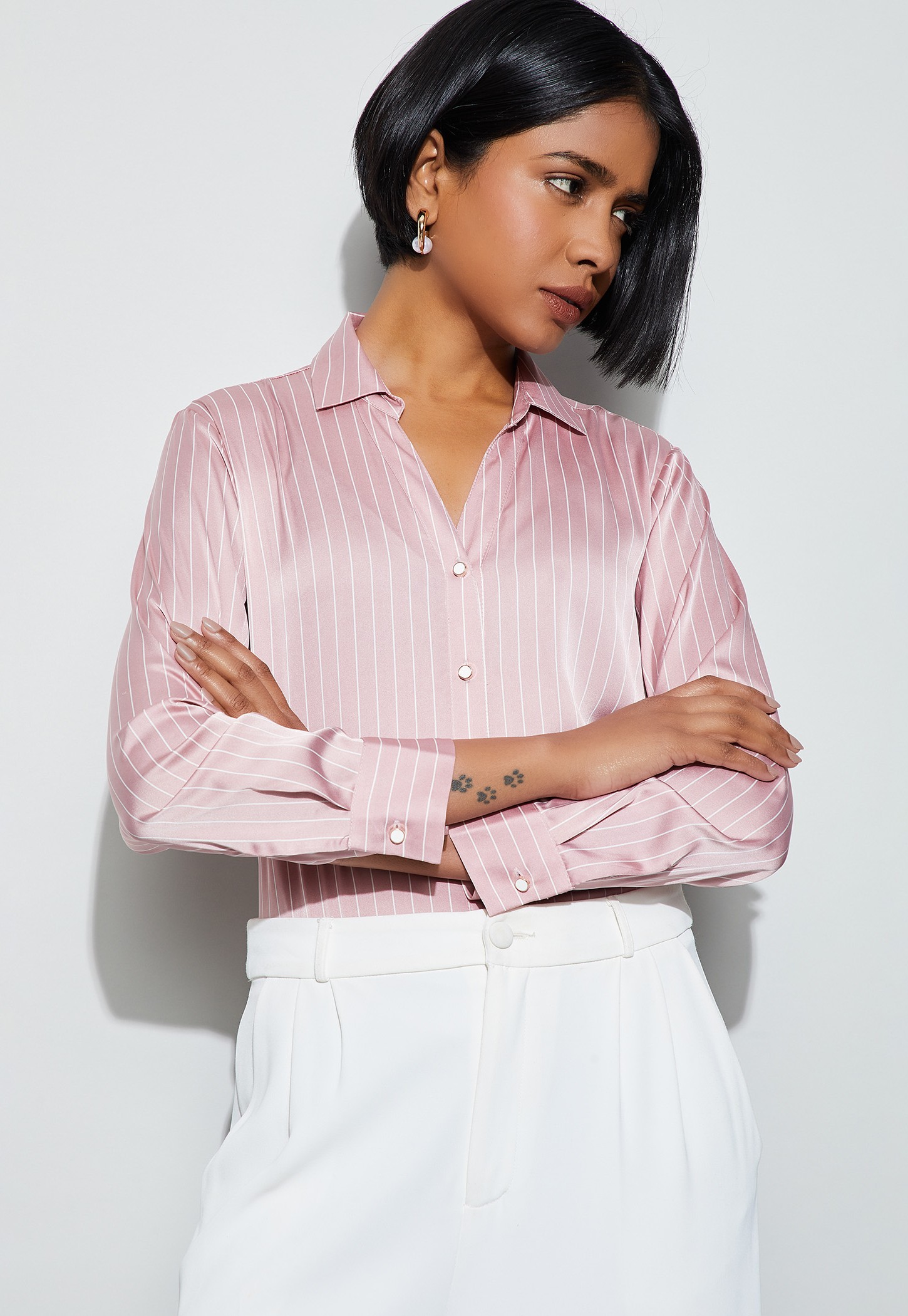 CODE CLASSIC Striped Regular Shirt-picture-27