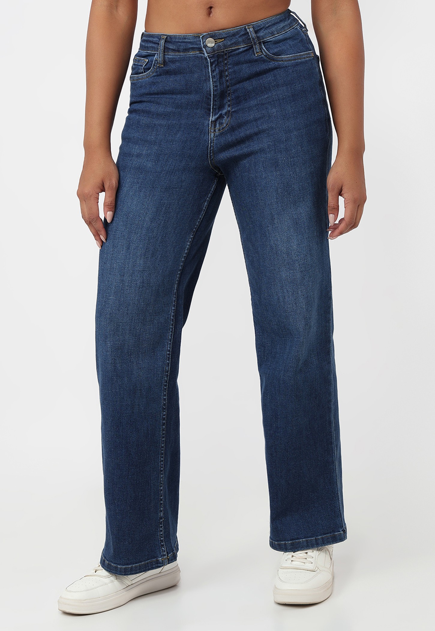 KRAUS Washed Wide Leg Jeans-picture-16