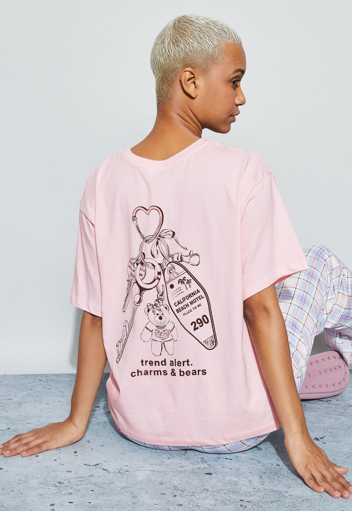 GINGER Back Print Lounge T-shirt-picture-36