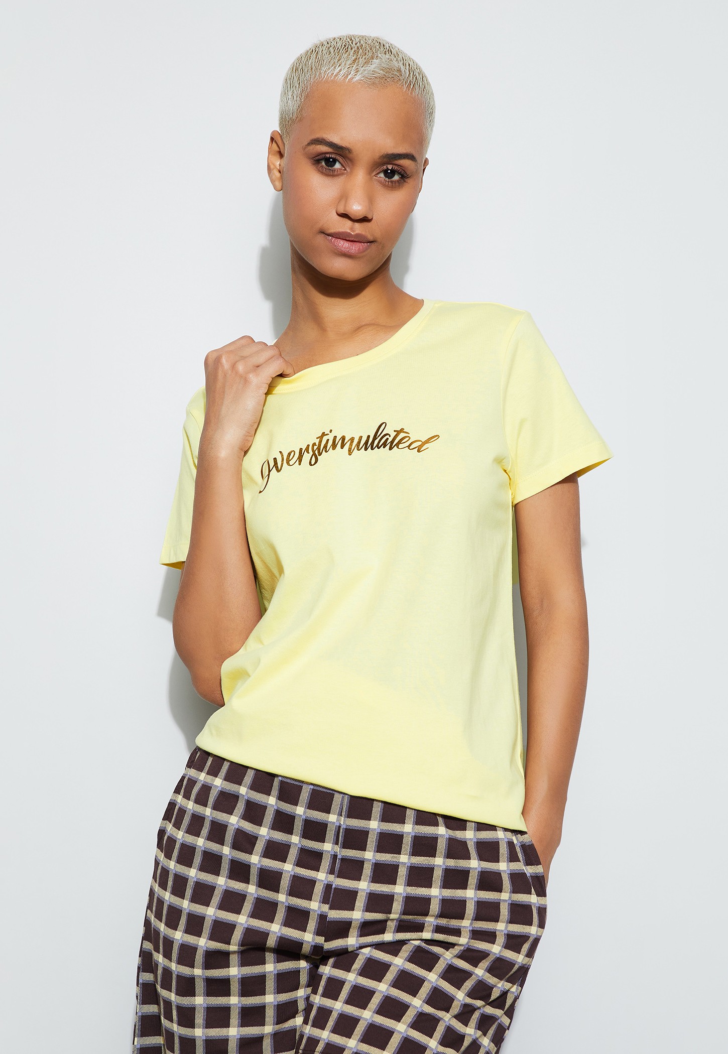 GINGER Typographic Print T-shirt-picture-18