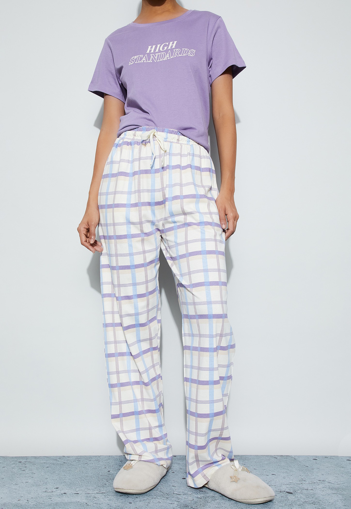 GINGER Checked Pyjama-picture-18