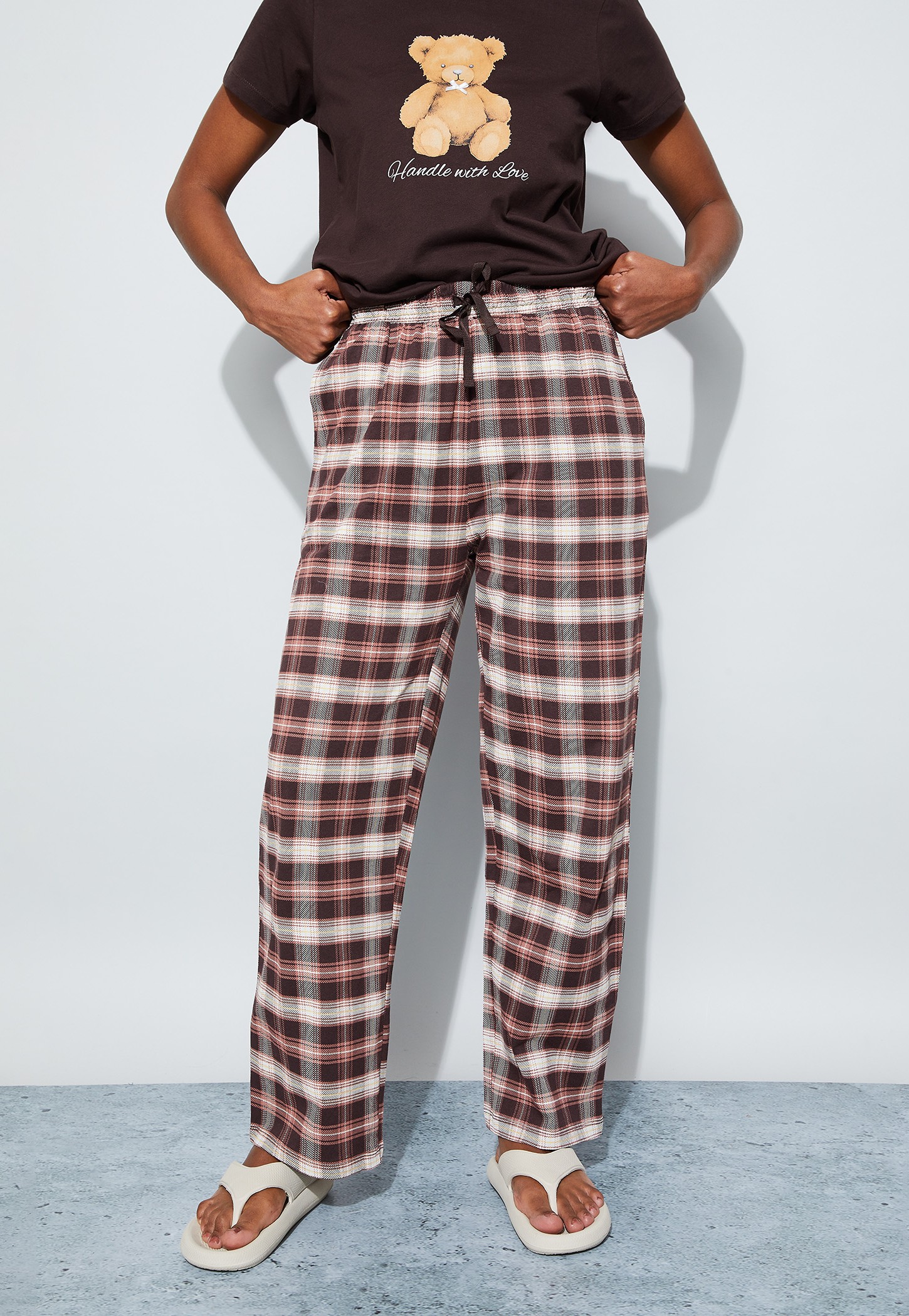 GINGER Checked Pyjamas-picture-10