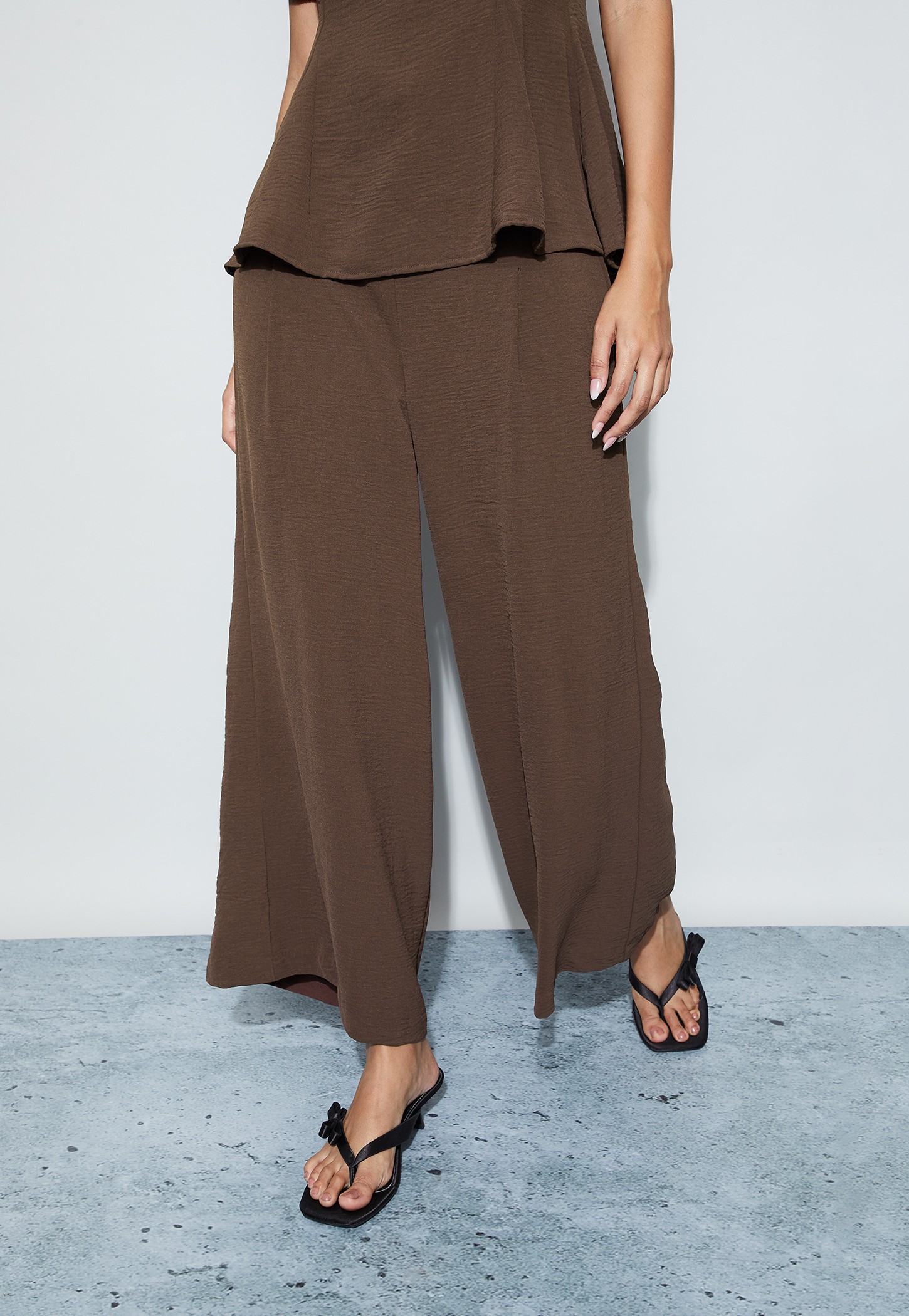 CODE Textured Relaxed Trousers-picture-25