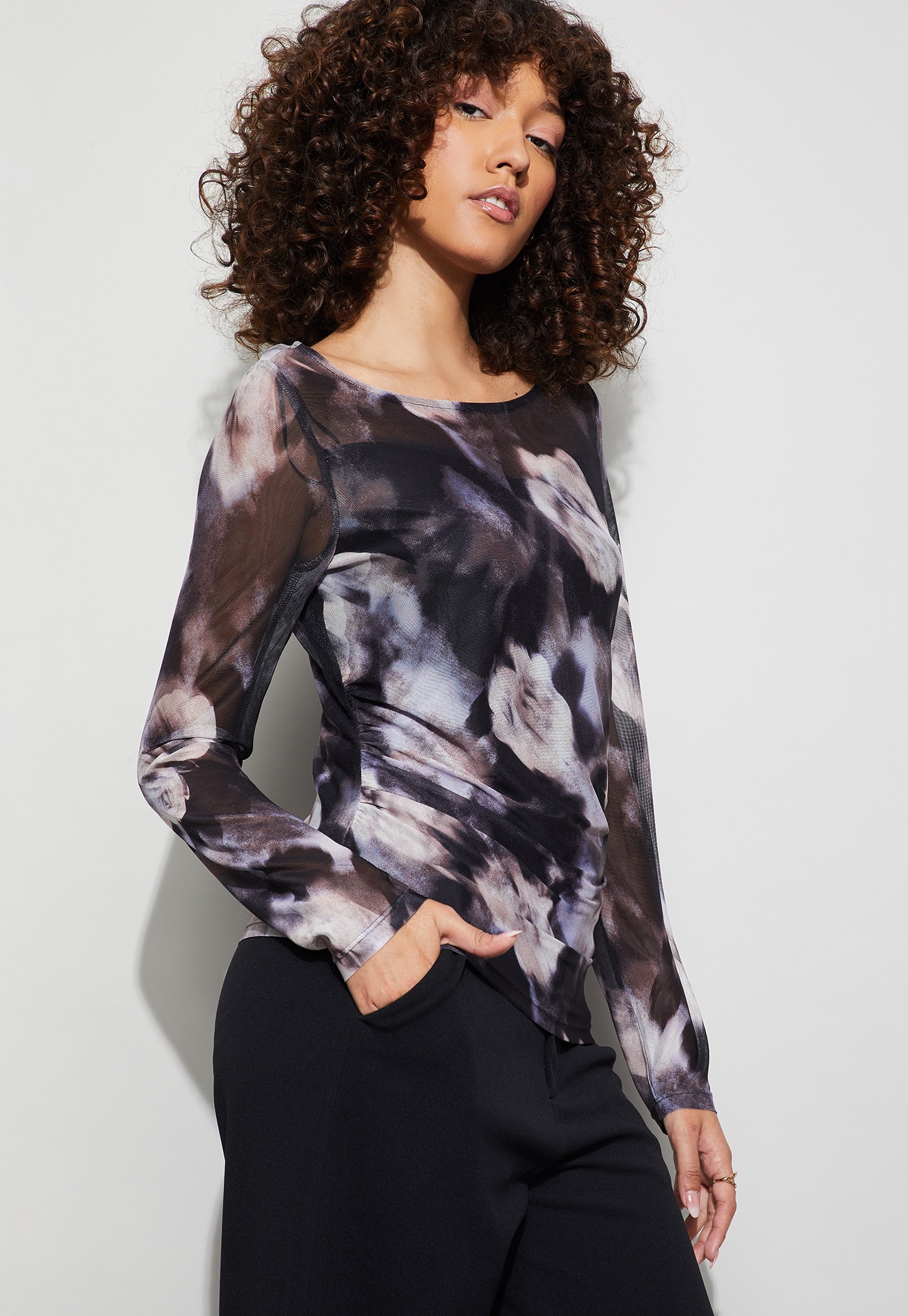 CODE Printed Top-picture-50