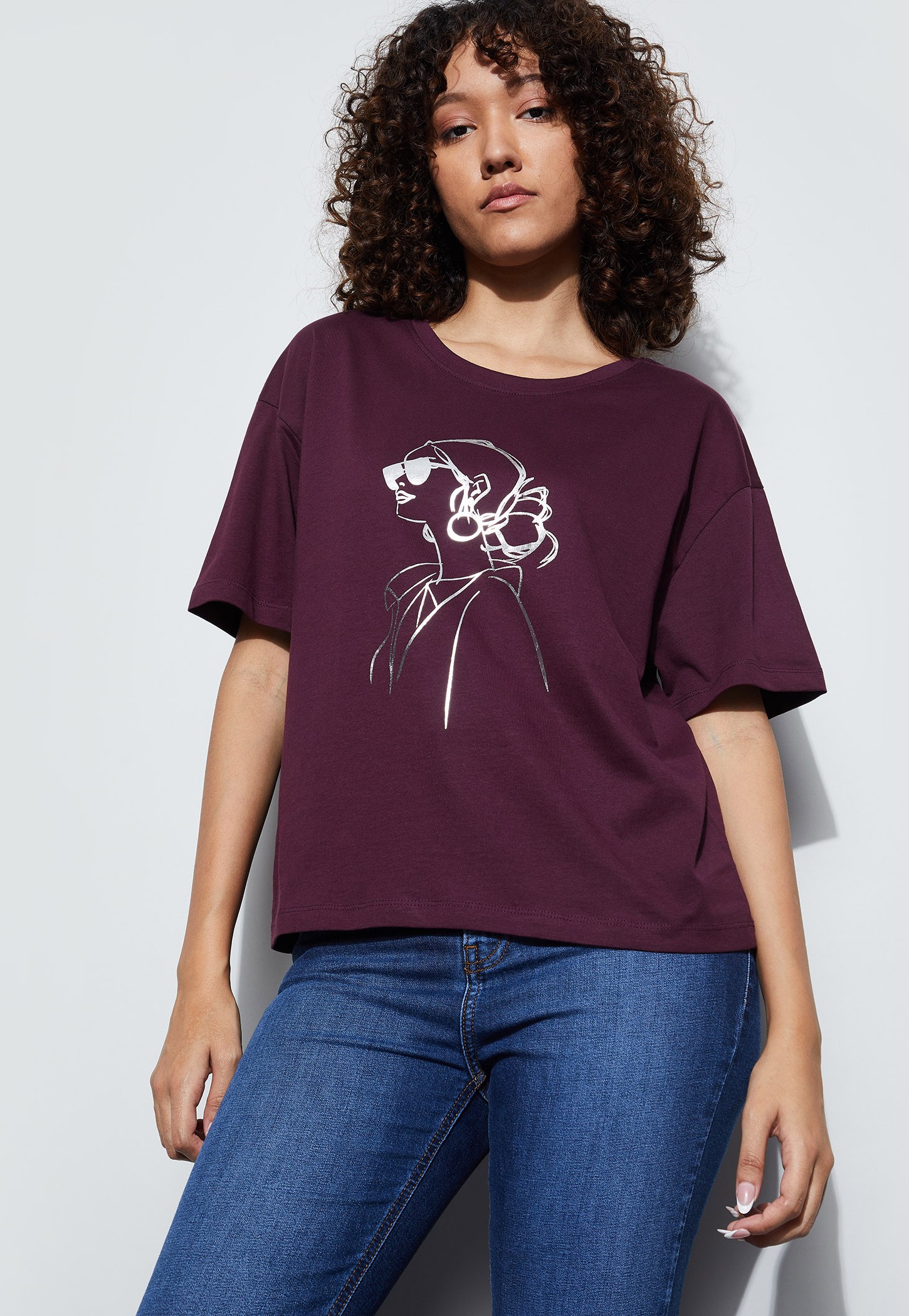 FAME FOREVER Graphic Print T-shirt-picture-56