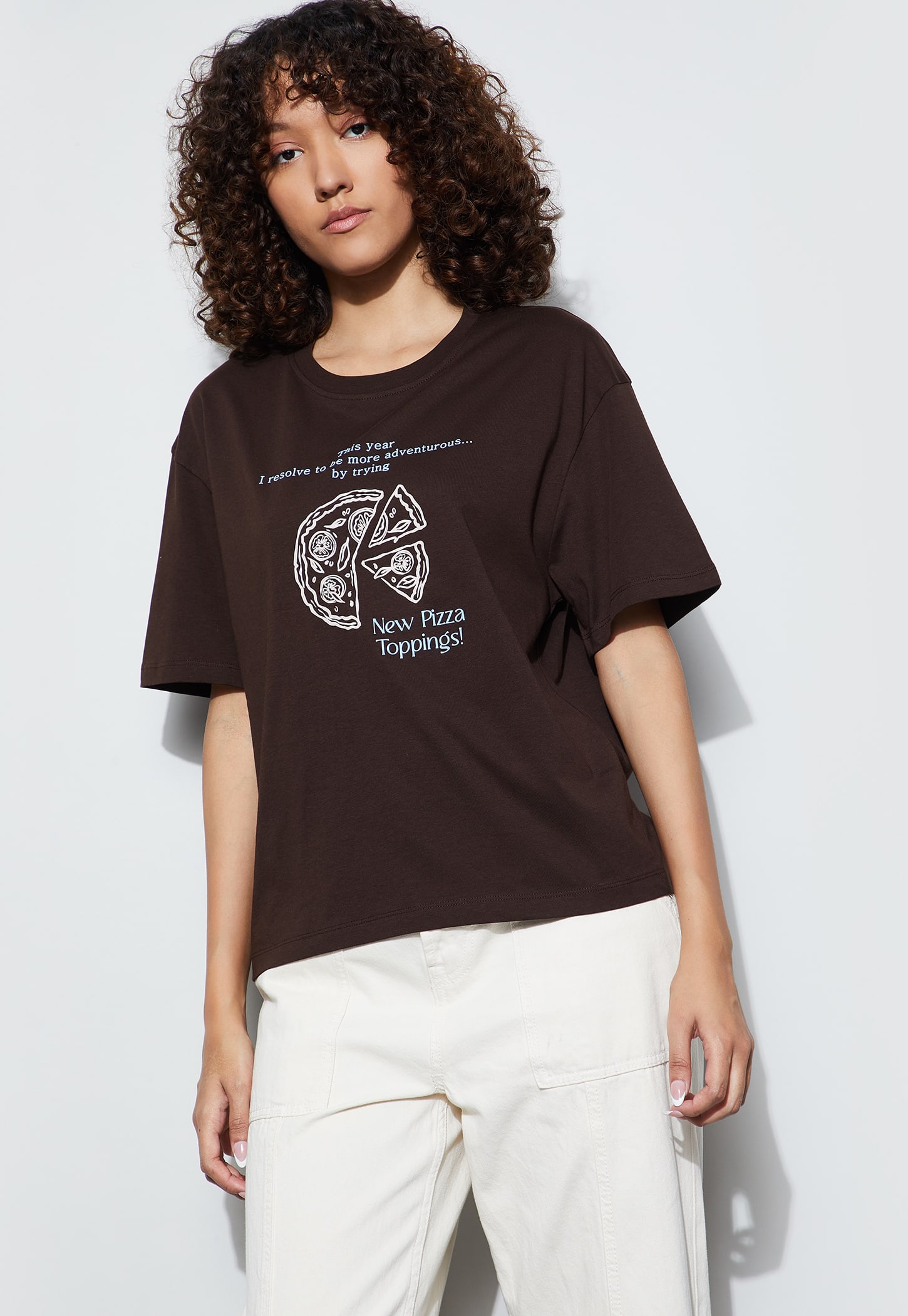 FAME FOREVER Graphic Print T-shirt-image-14