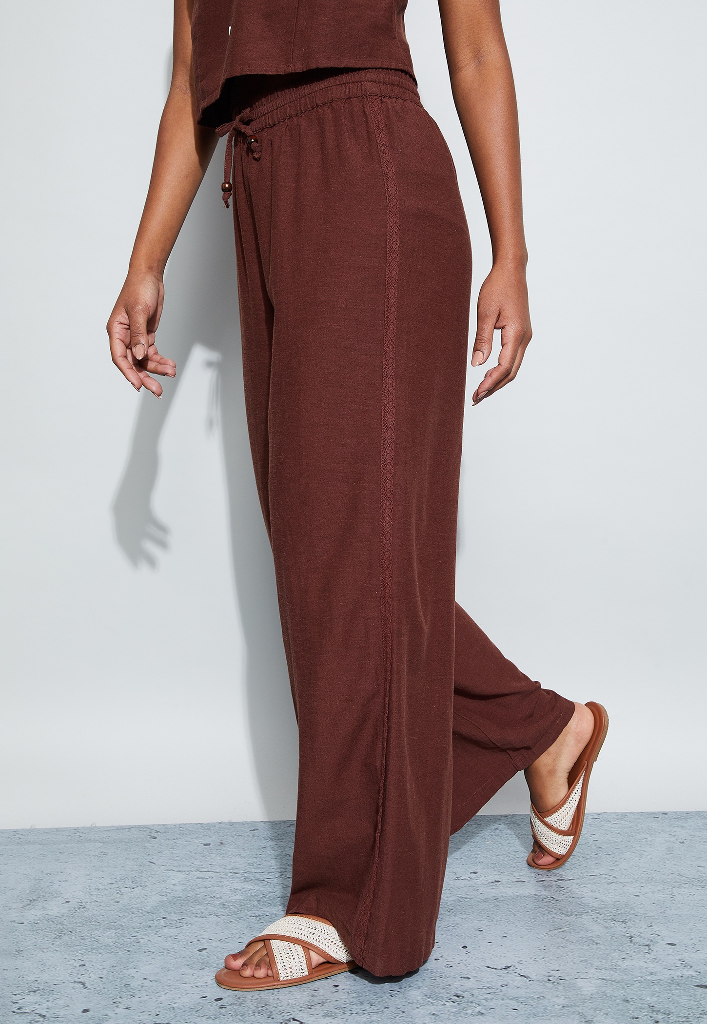 GINGER Solid Trousers-image-41