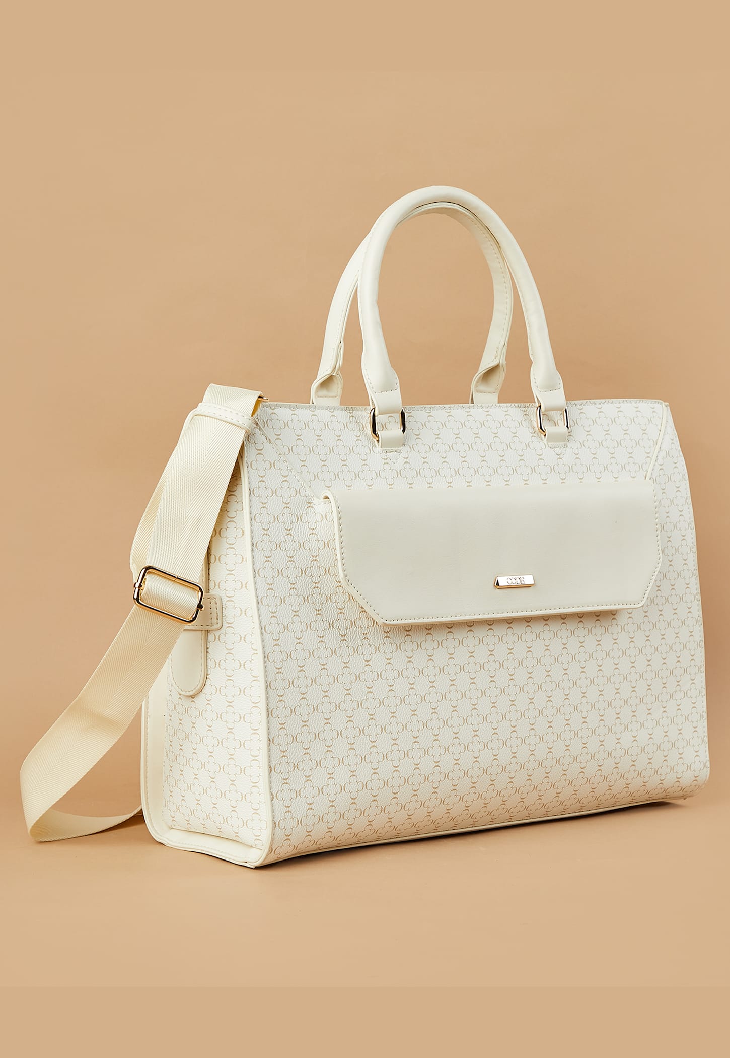 CODE Printed Laptop Bag