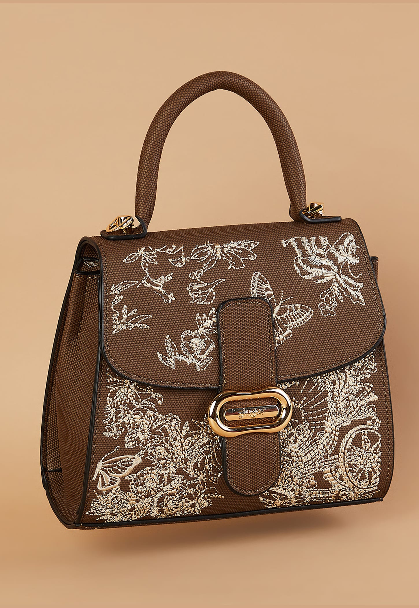 GINGER Floral Print Handheld Bag-picture-39