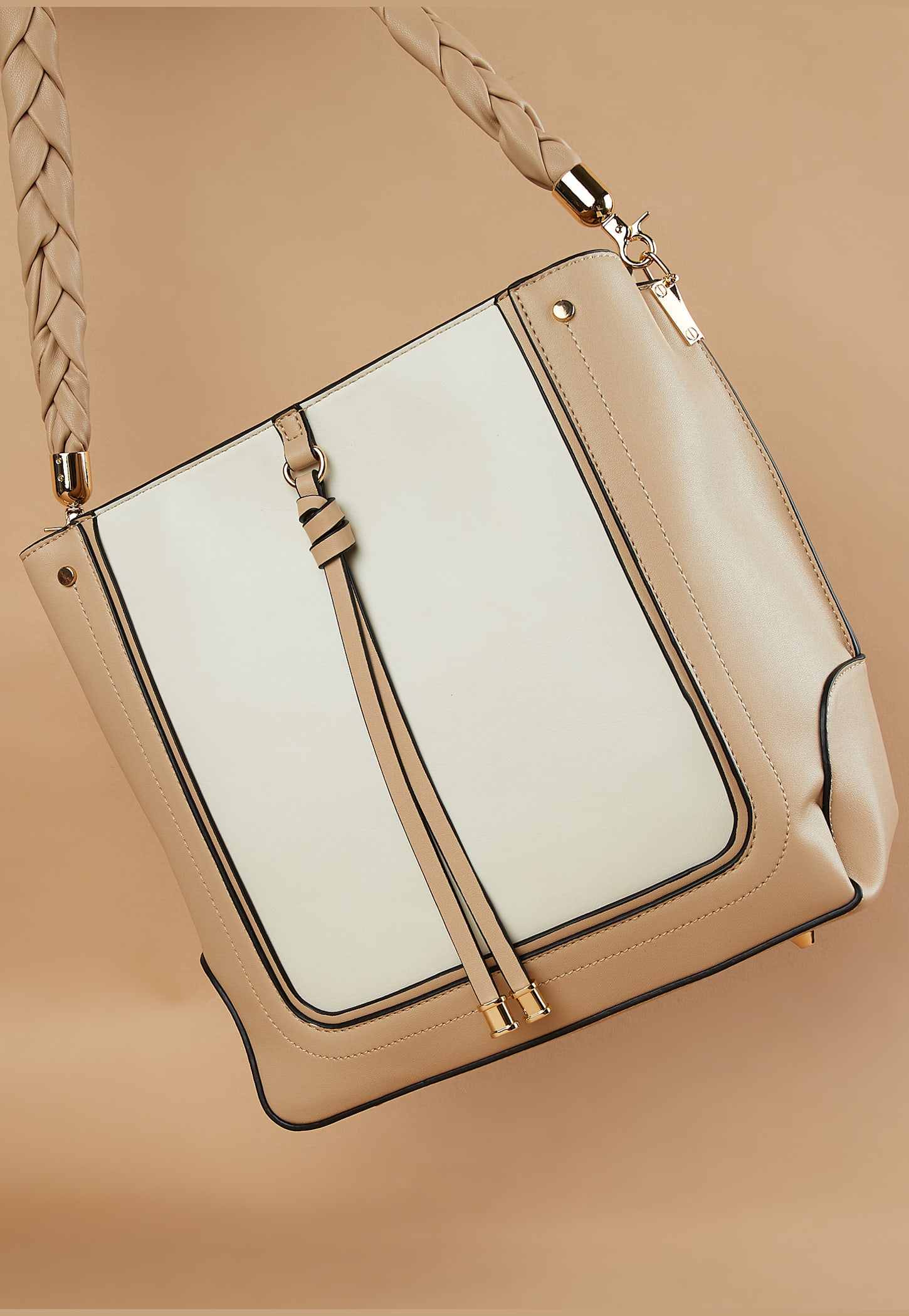 GINGER Colourblocked Shoulder Bag