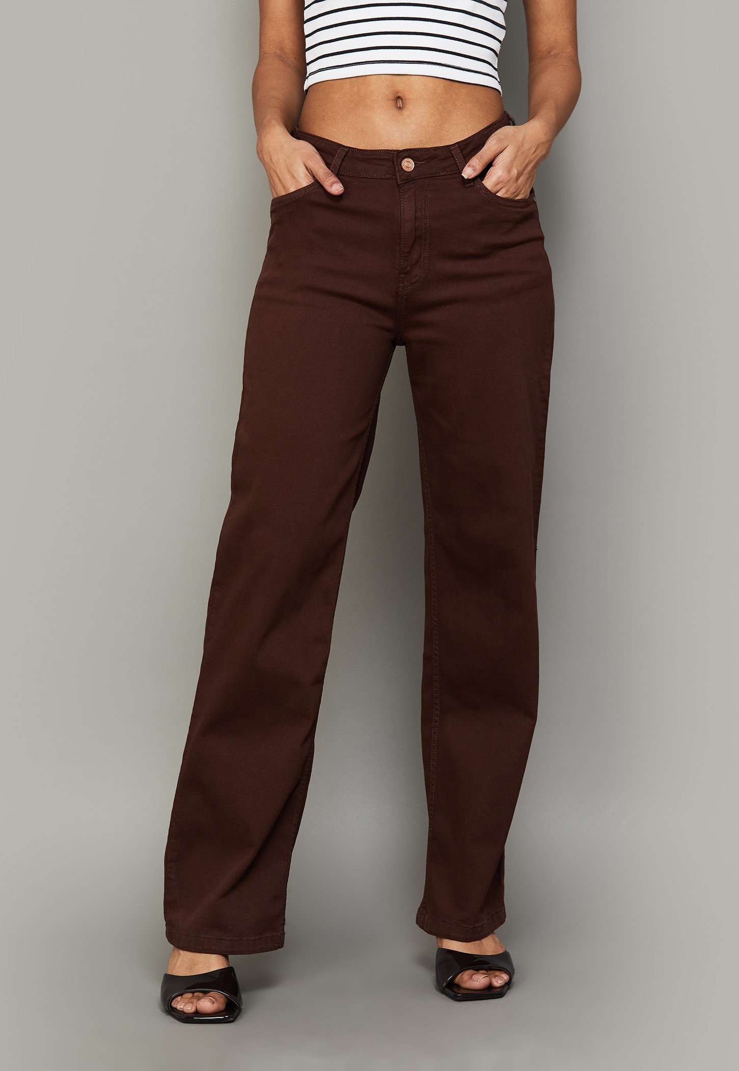 KRAUS Solid Baggy Fit Jeans-picture-46