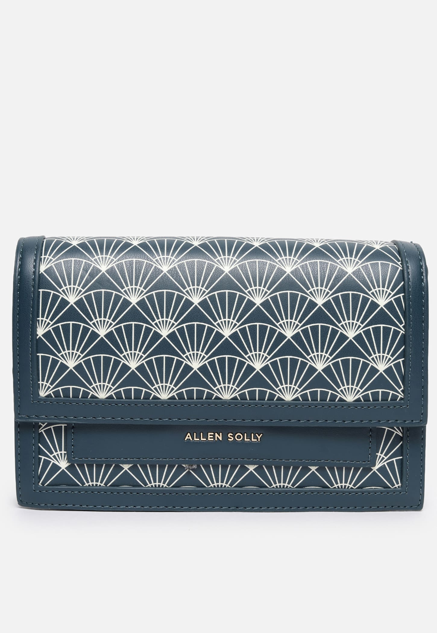 ALLEN SOLLY Geometric Print Sling Bag-picture-24