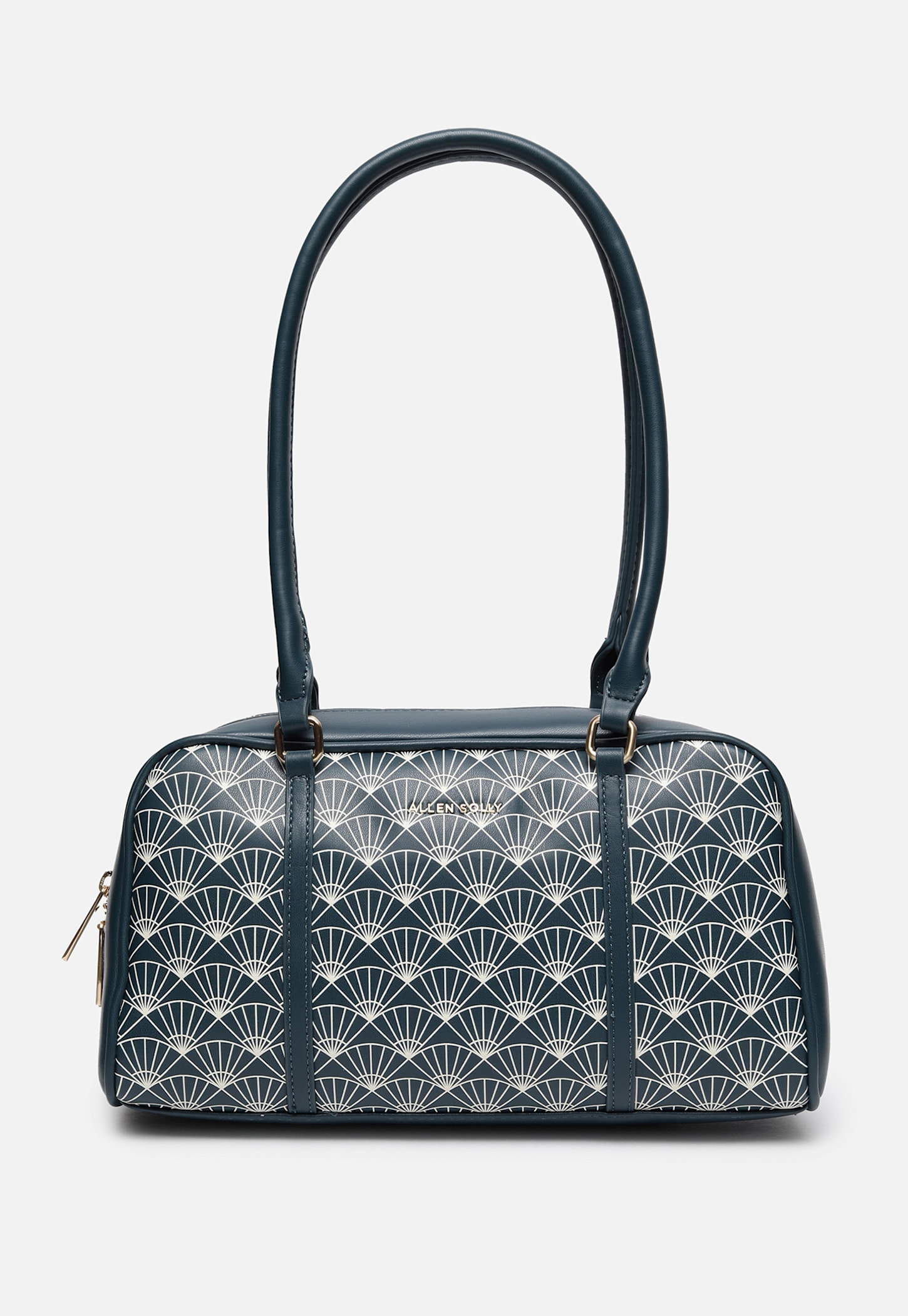 ALLEN SOLLY Geometric Print Shoulder Bag-picture-27