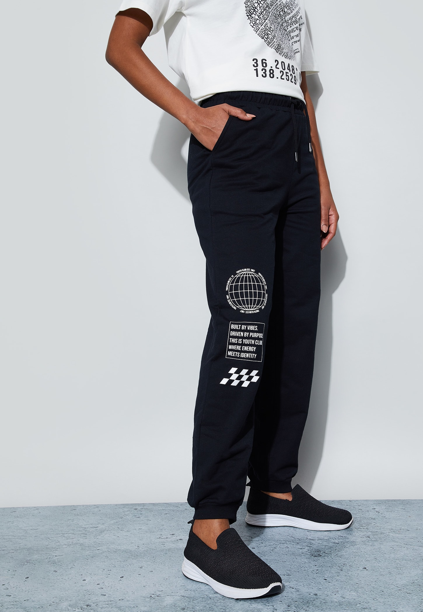 KAPPA Printed Sports Joggers-picture-52