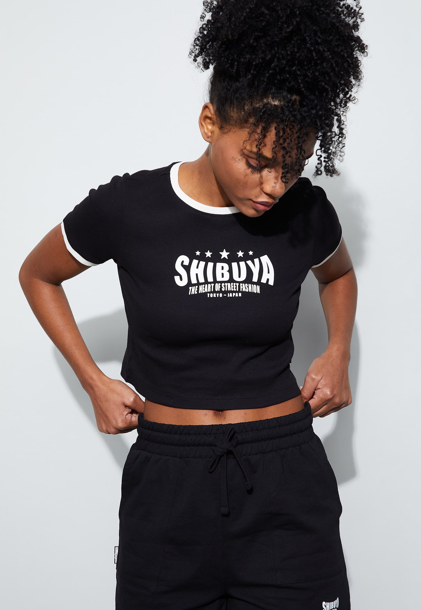 KAPPA Printed Cropped T-shirt-picture-32