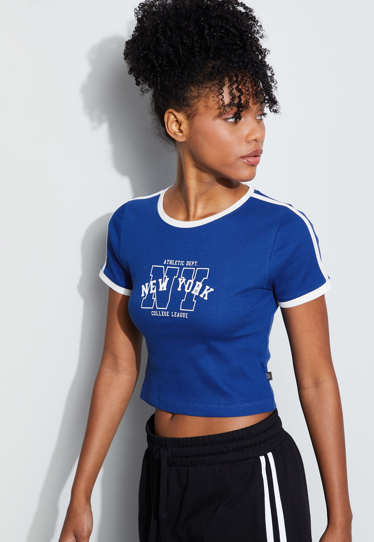 KAPPA Printed Crop T-shirt-image-15