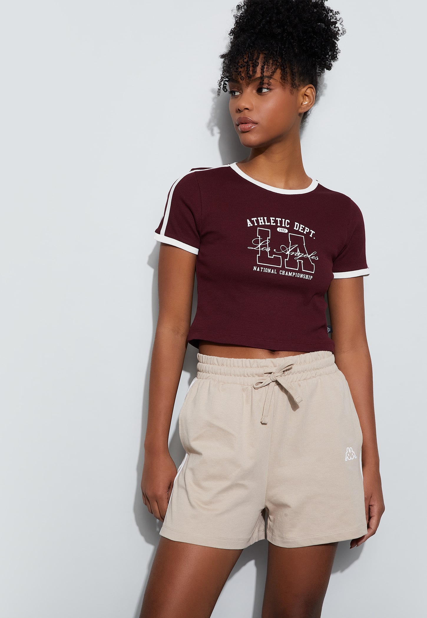 KAPPA Printed Crop T-shirt-picture-16