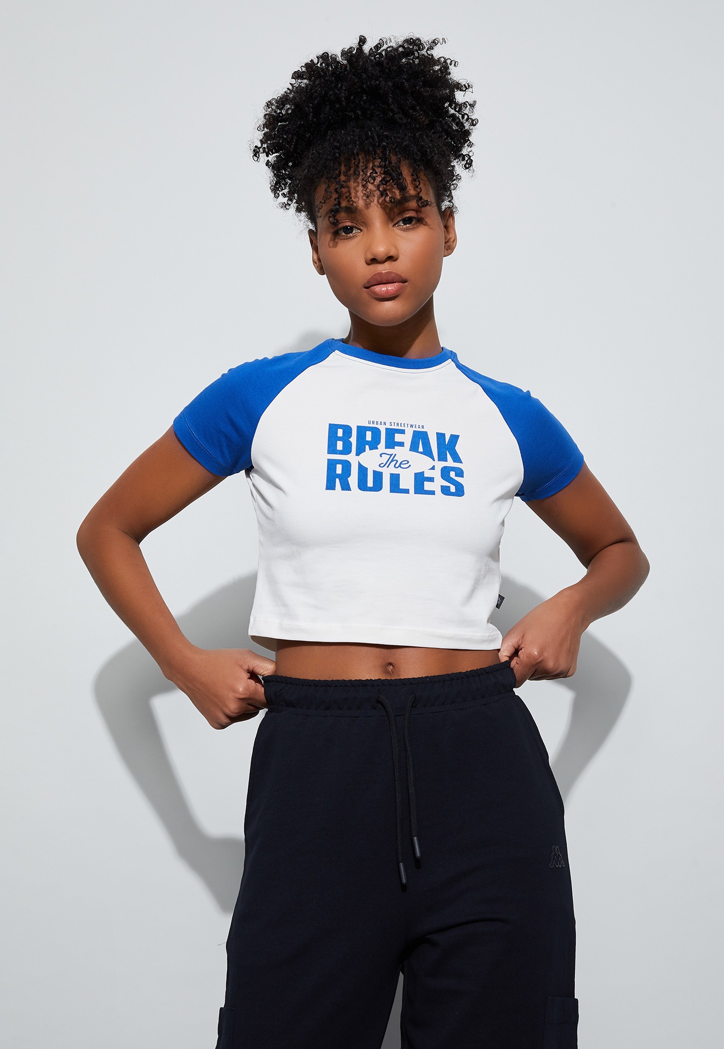 KAPPA Printed Crop T-shirt-image-9