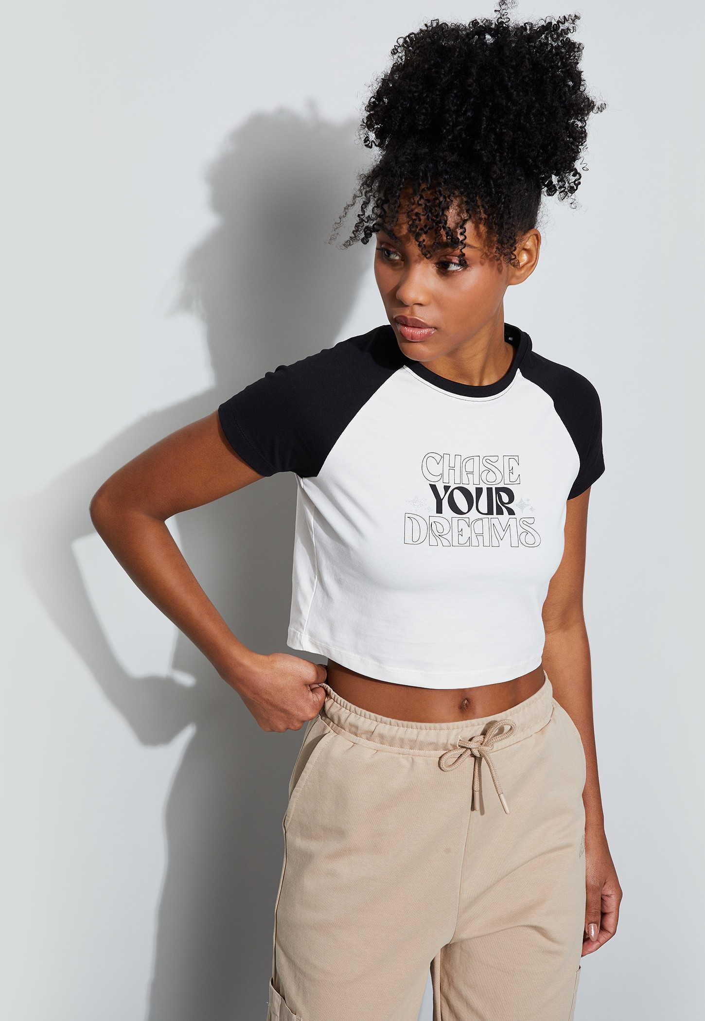KAPPA Printed Cropped T-shirt-picture-11