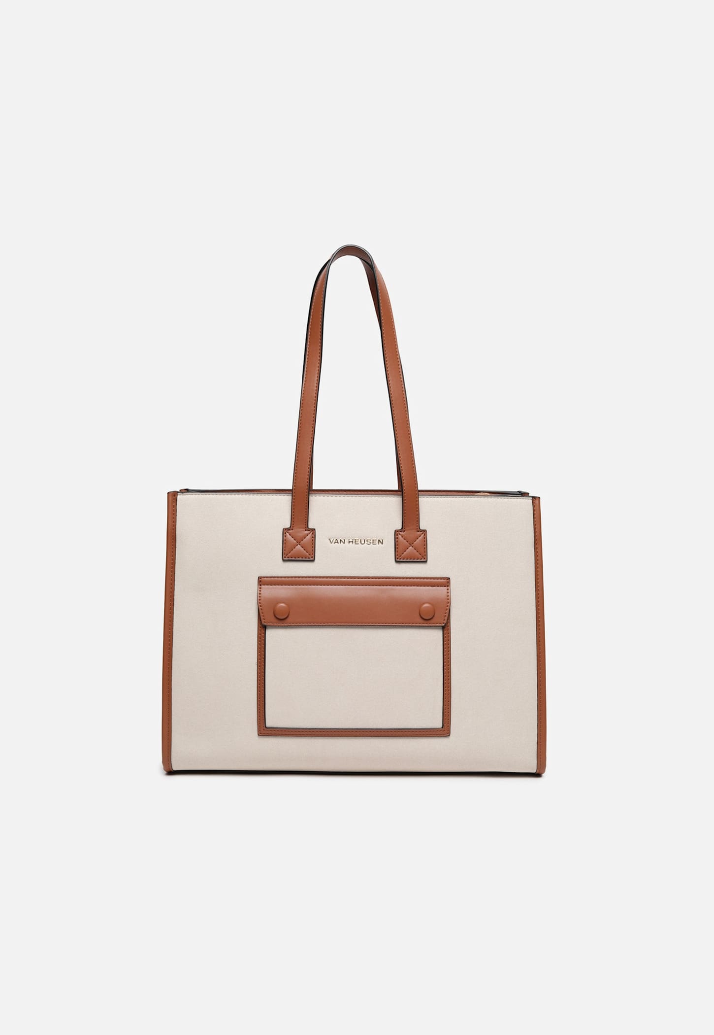 VAN HEUSEN Contrast Trim Shoulder Bag with Pouch