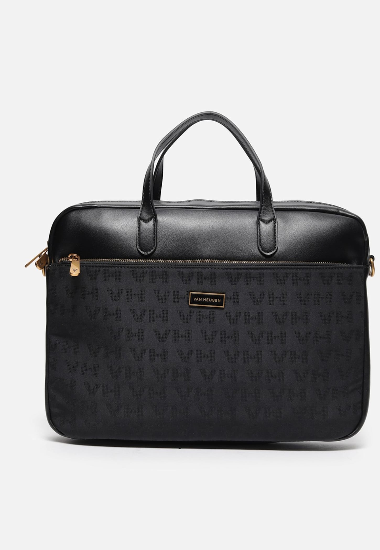 VAN HEUSEN Monogram Print Laptop Bag