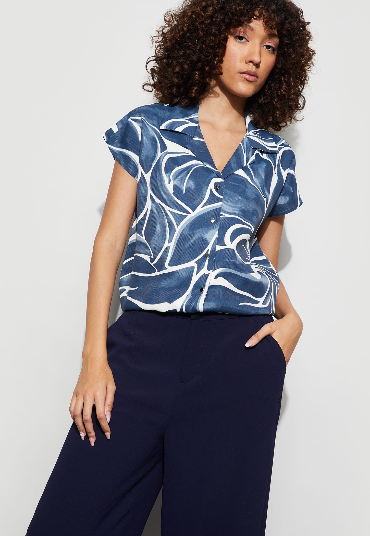 CODE Floral Print Shirt-picture-33