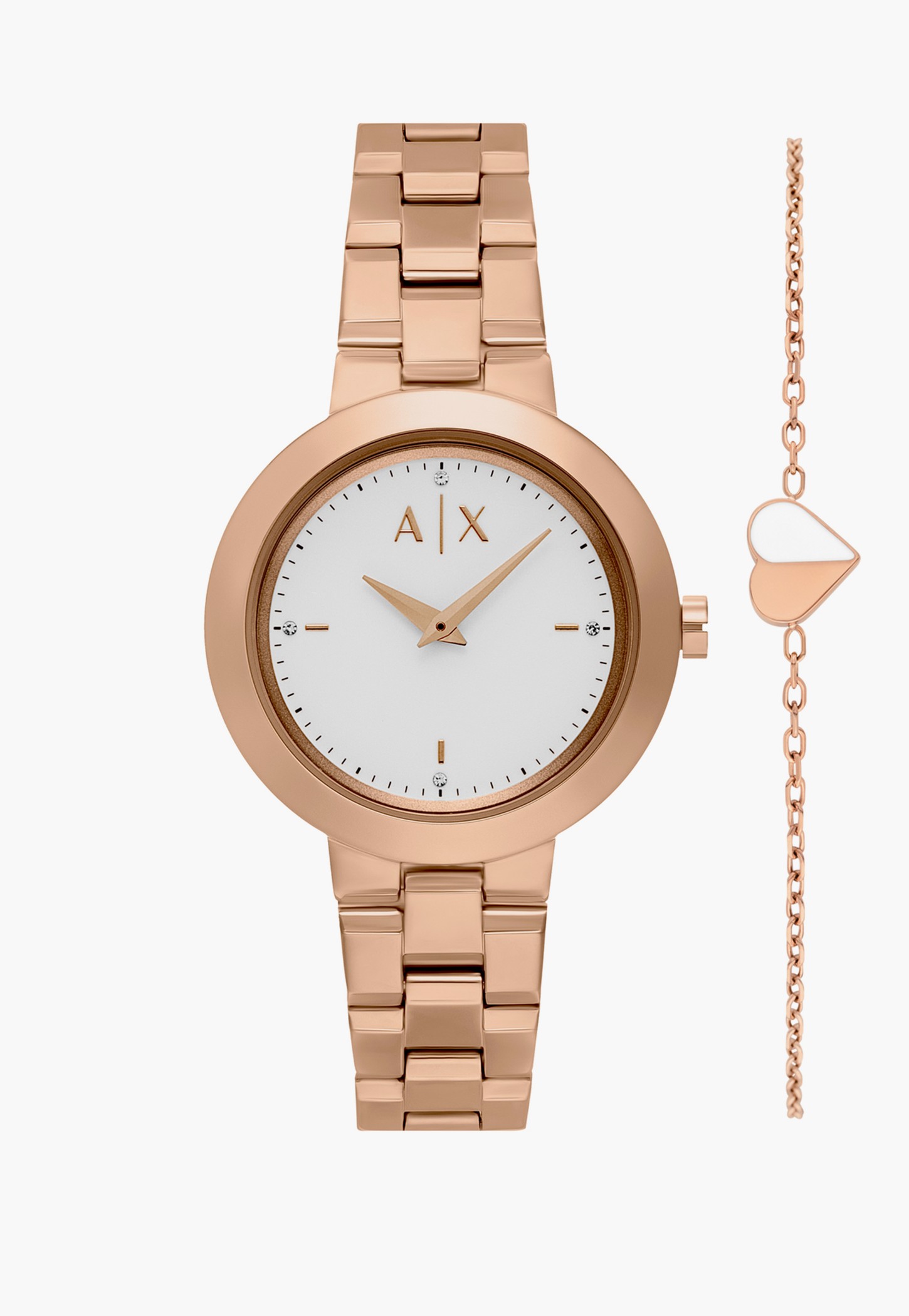 ARMANI EXCHANGE Jackie-Stainless Steel Analog Watch Set - AX7175SET-picture-47
